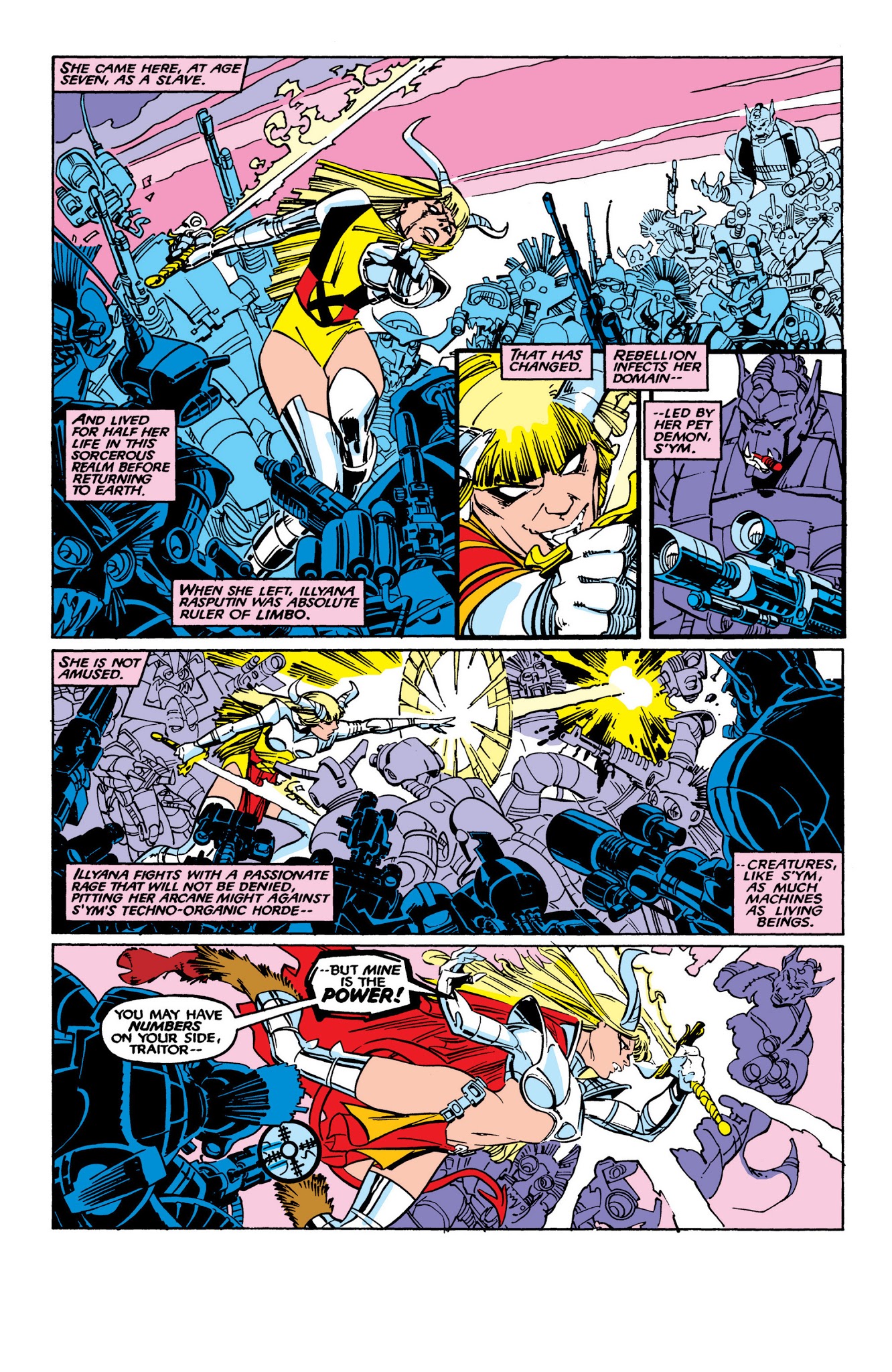 Read online New Mutants Classic comic -  Issue # TPB 7 - 168
