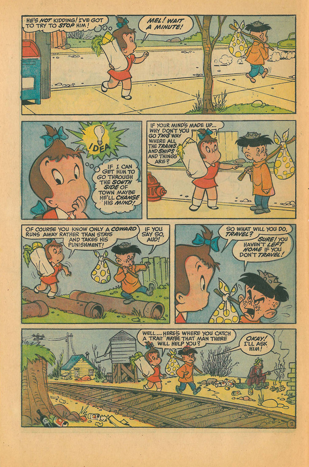 Read online Little Audrey And Melvin comic -  Issue #36 - 6