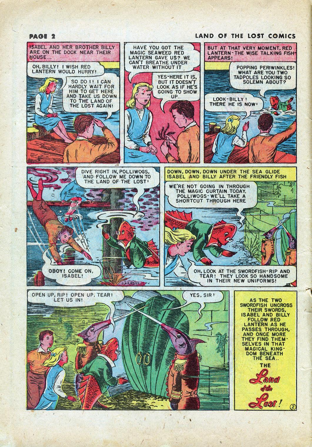 Read online Land of the Lost Comics comic -  Issue #1 - 4