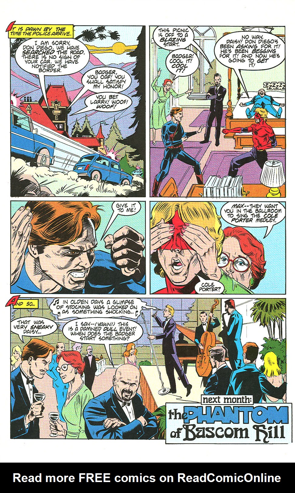 Read online The Badger comic -  Issue #20 - 23