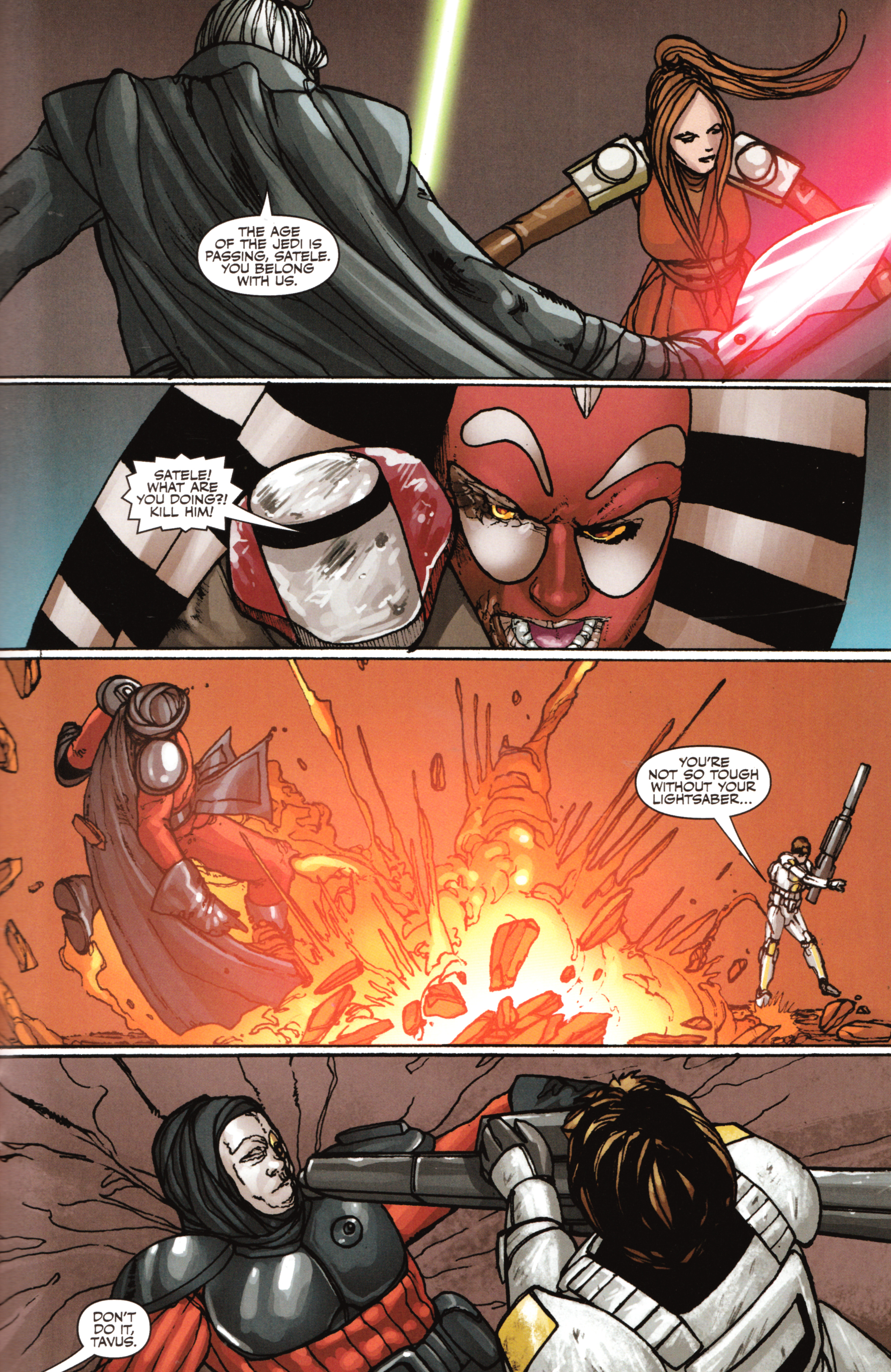 Read online Star Wars: The Old Republic comic -  Issue #3 - 27
