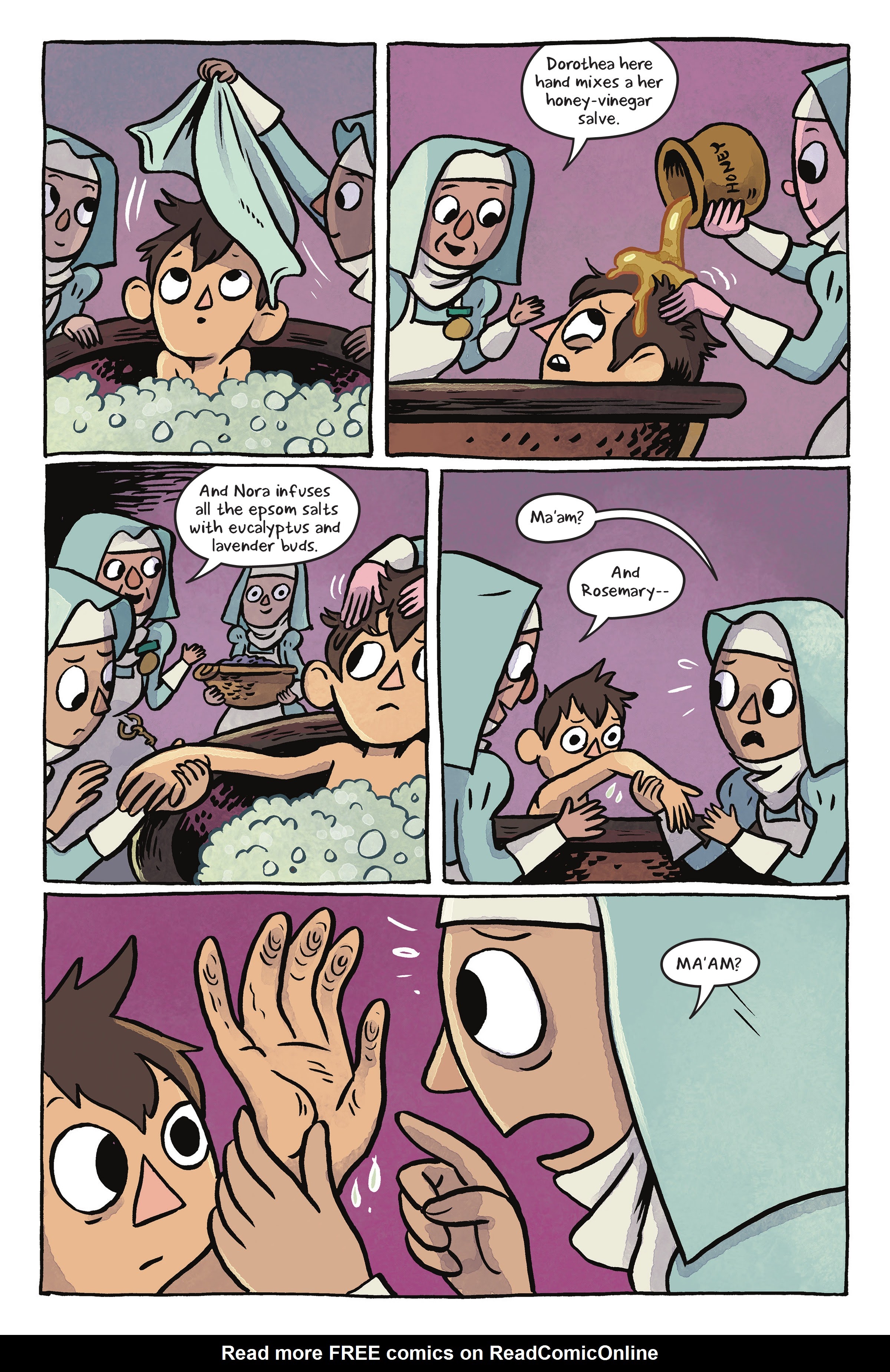 Read online Over the Garden Wall: Benevolent Sisters of Charity comic -  Issue # TPB - 92