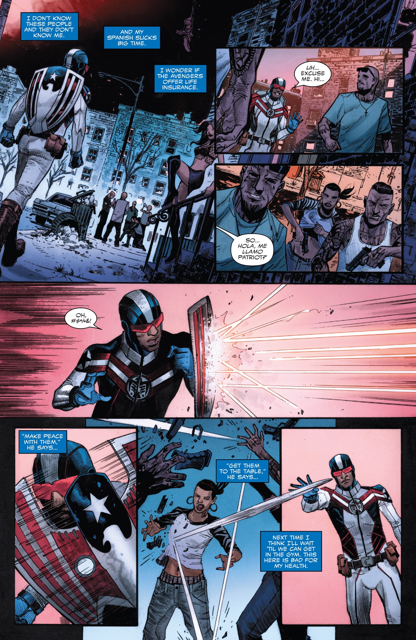 Read online Falcon (2017) comic -  Issue #1 - 12