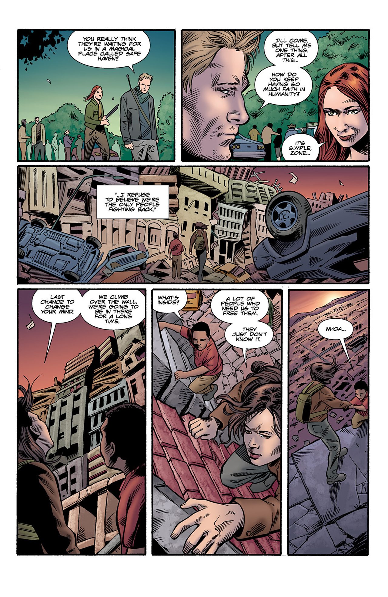 Read online Dollhouse comic -  Issue #5 - 23