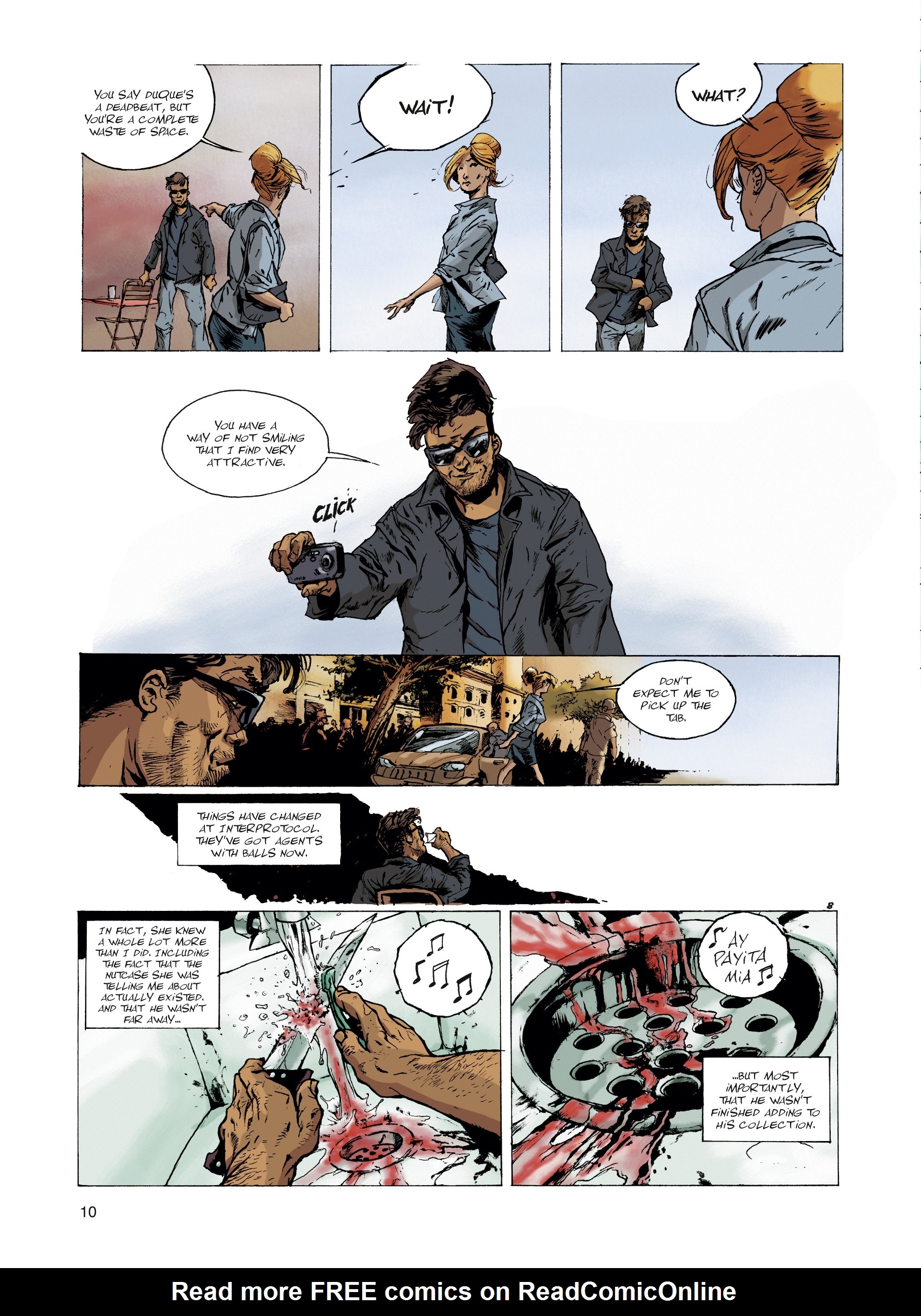 Read online Interpol comic -  Issue #1 - 10