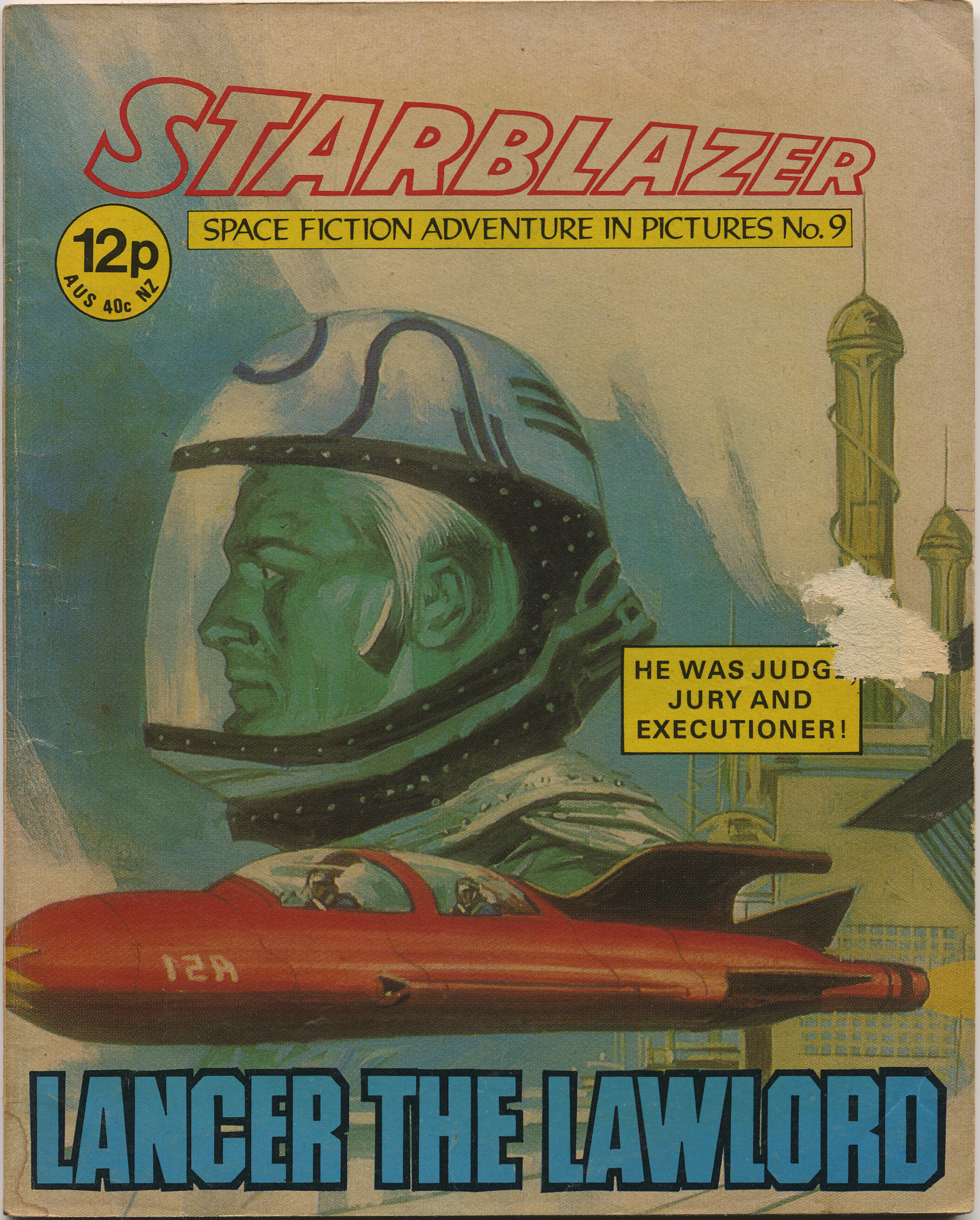 Read online Starblazer comic -  Issue #9 - 1