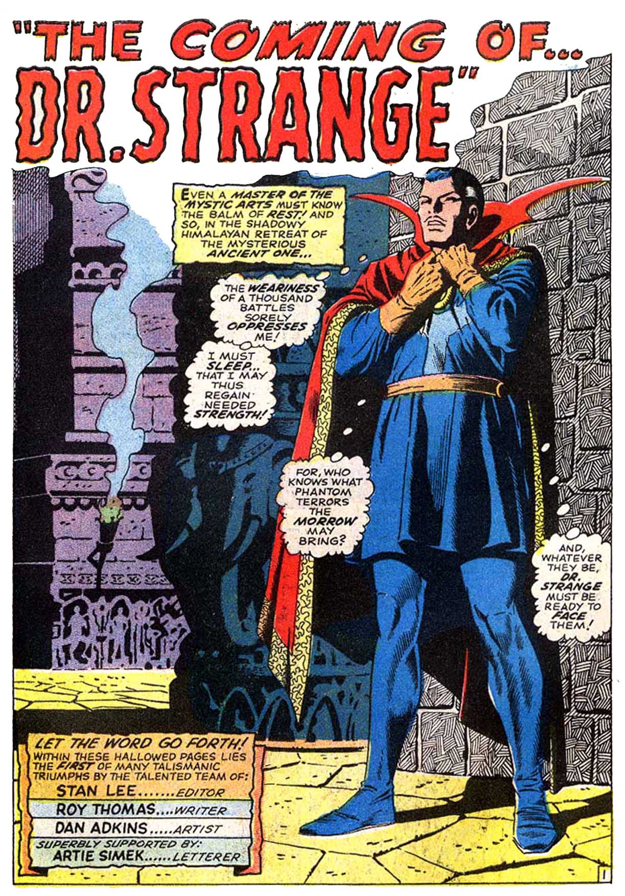 Read online Doctor Strange (1968) comic -  Issue #169 - 2