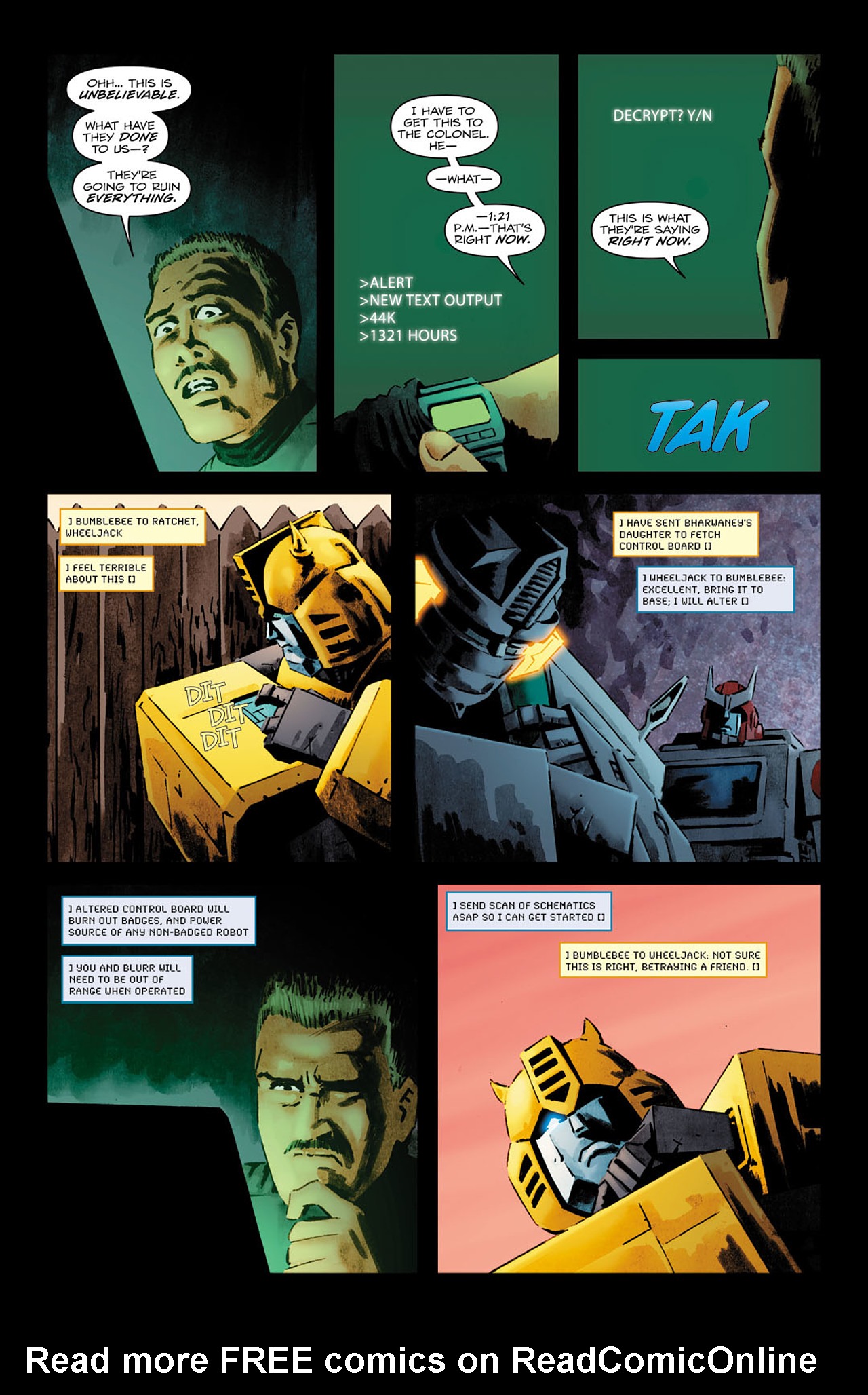 Read online The Transformers: Bumblebee comic -  Issue #3 - 17