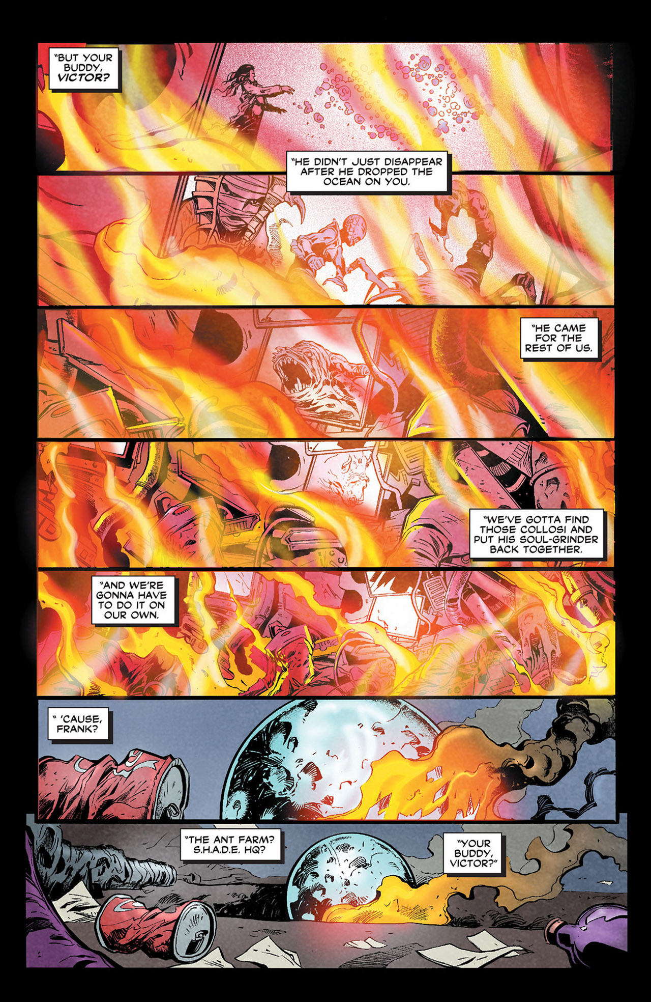 Read online Frankenstein, Agent of S.H.A.D.E. comic -  Issue #13 - 20