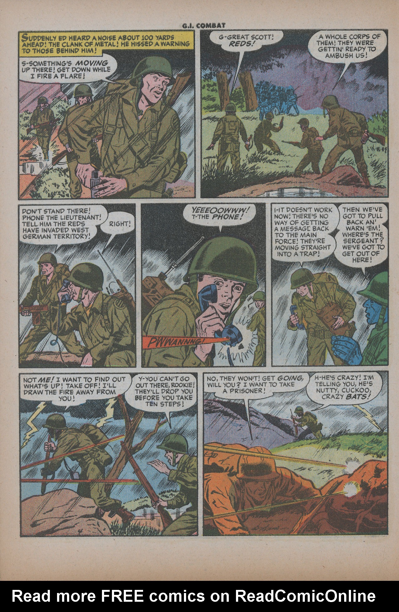 Read online G.I. Combat (1952) comic -  Issue #39 - 30