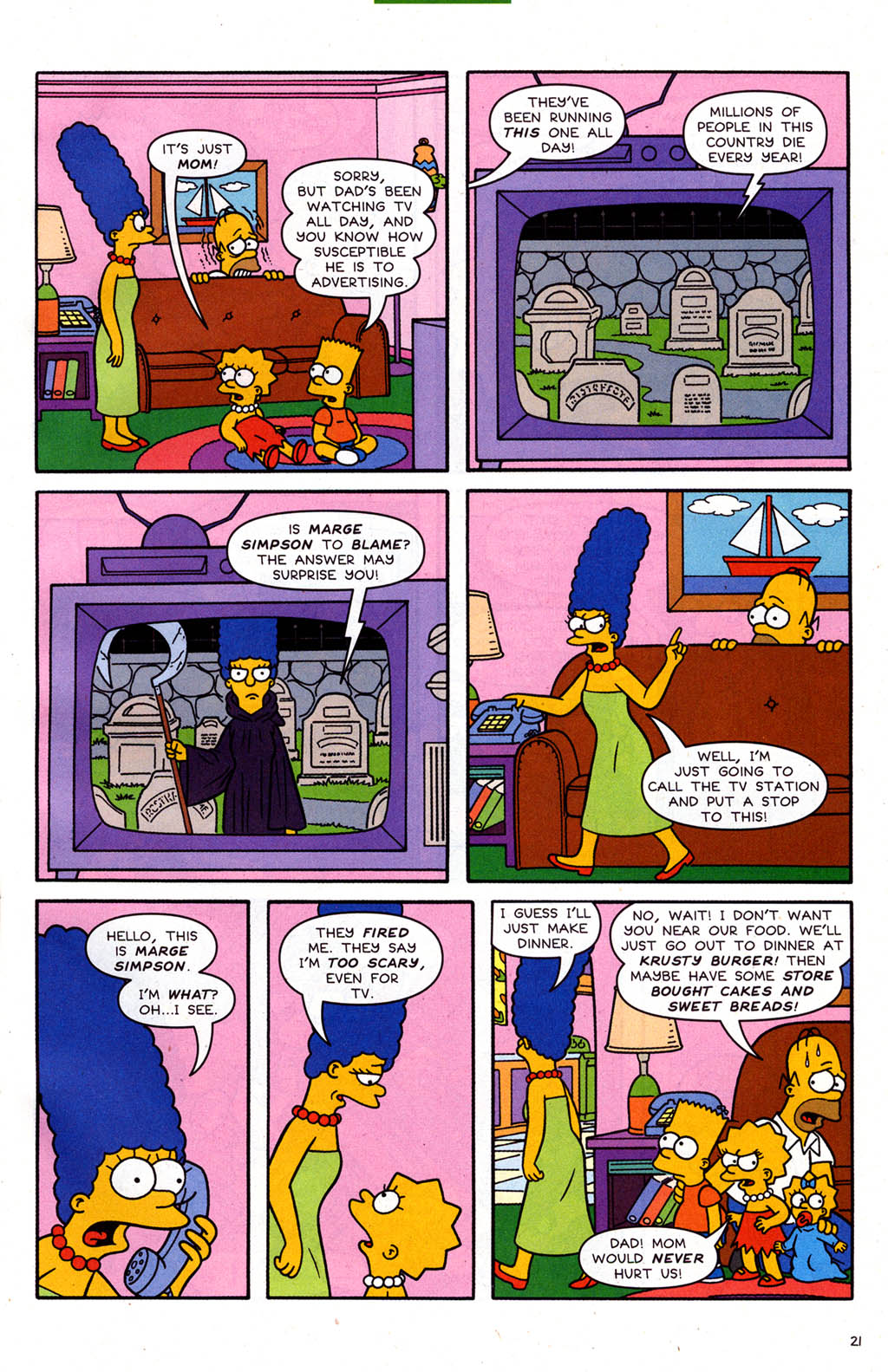 Read online Simpsons Comics comic -  Issue #103 - 22