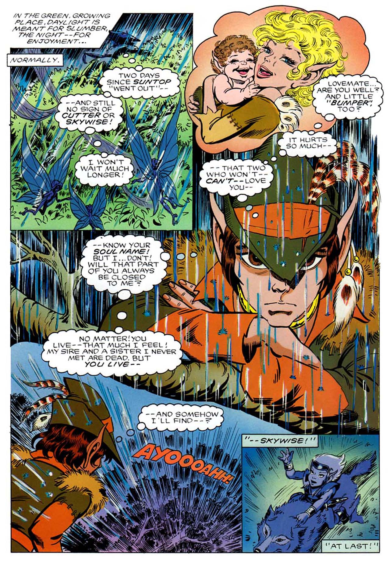 Read online ElfQuest: Siege at Blue Mountain comic -  Issue #3 - 17