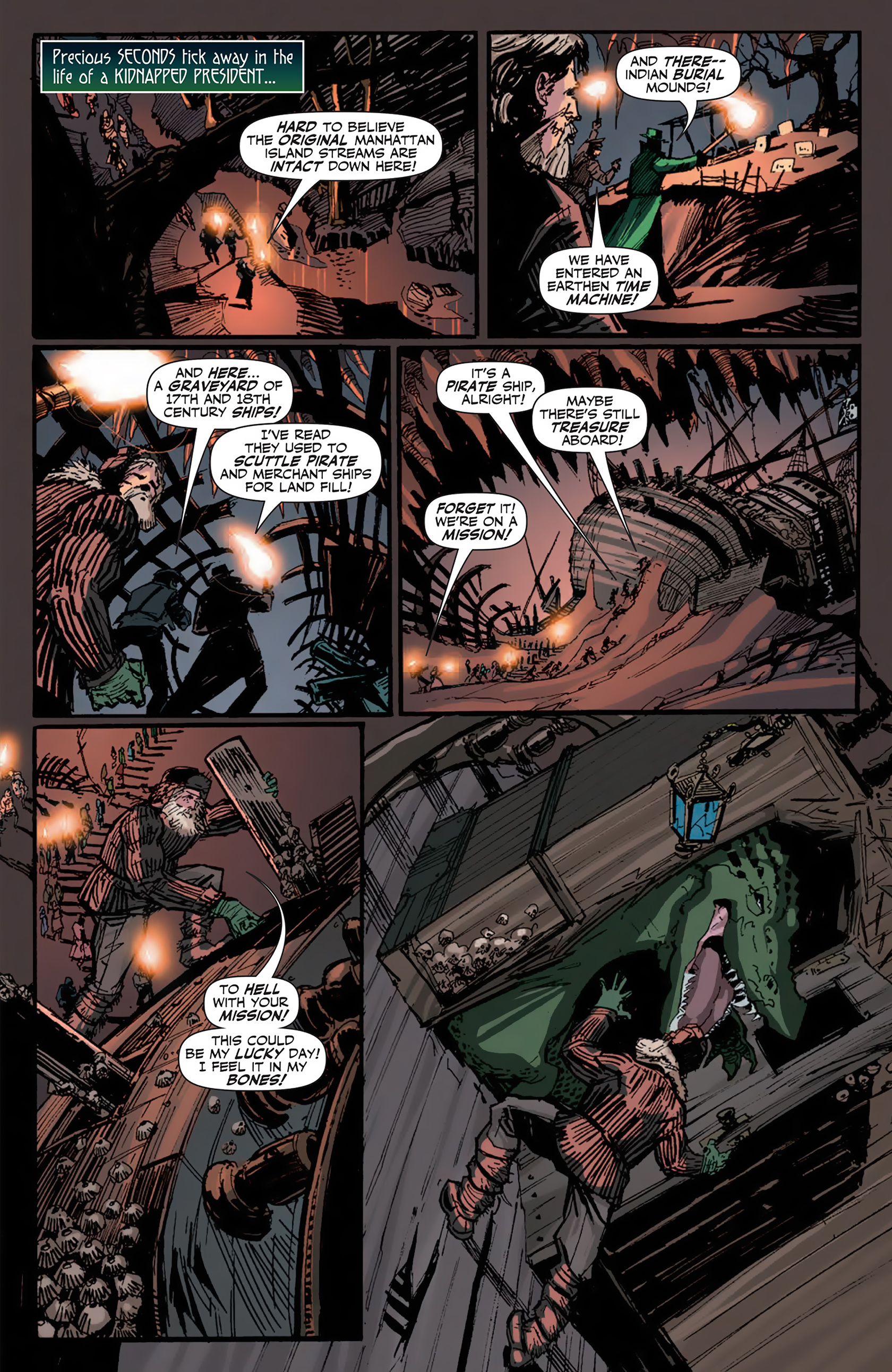 Read online The Shadow/Green Hornet: Dark Nights comic -  Issue #5 - 14