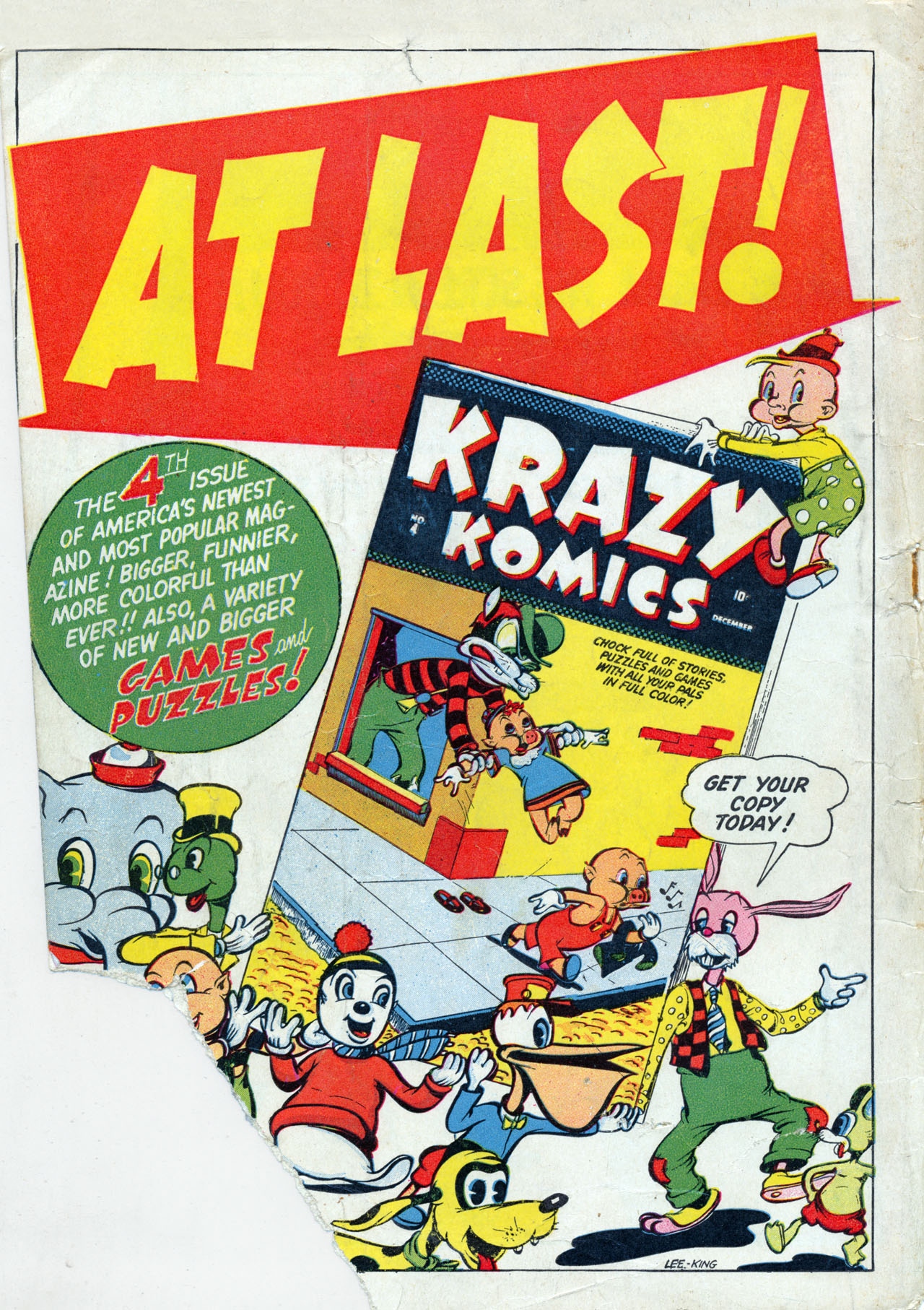 Read online Comedy Comics (1942) comic -  Issue #13 - 69