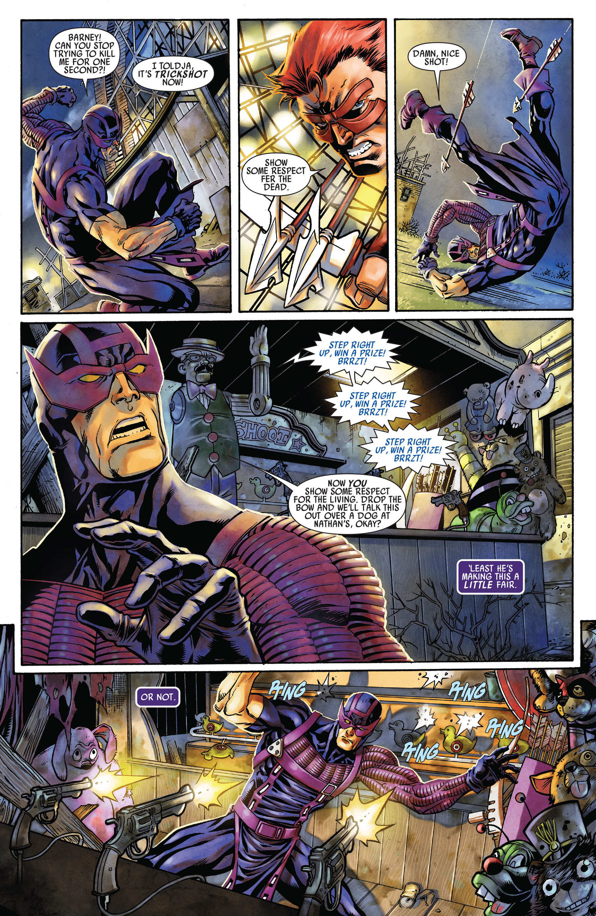 Read online Hawkeye: Blindspot comic -  Issue #3 - 12