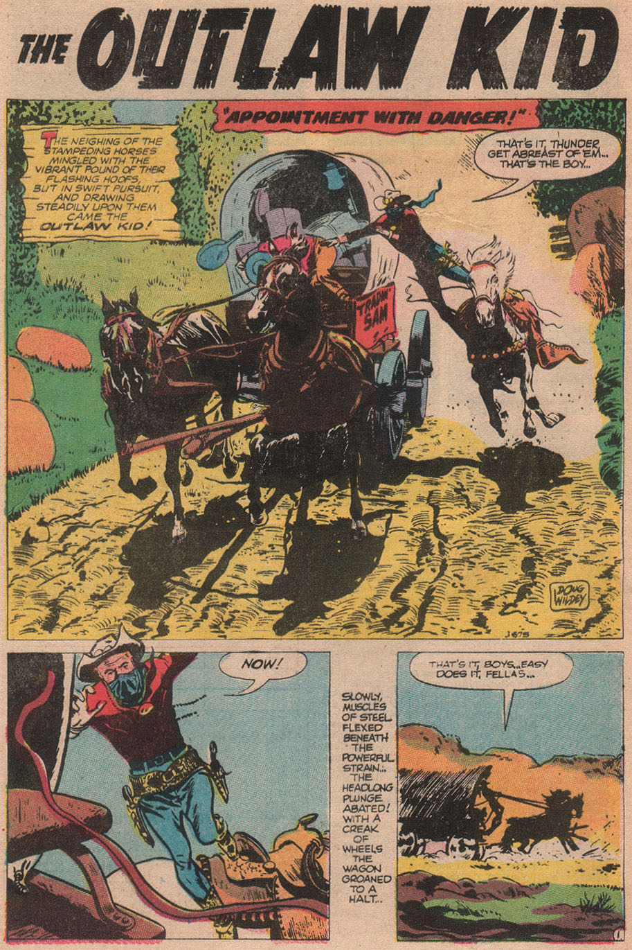 Read online The Outlaw Kid (1970) comic -  Issue #7 - 28
