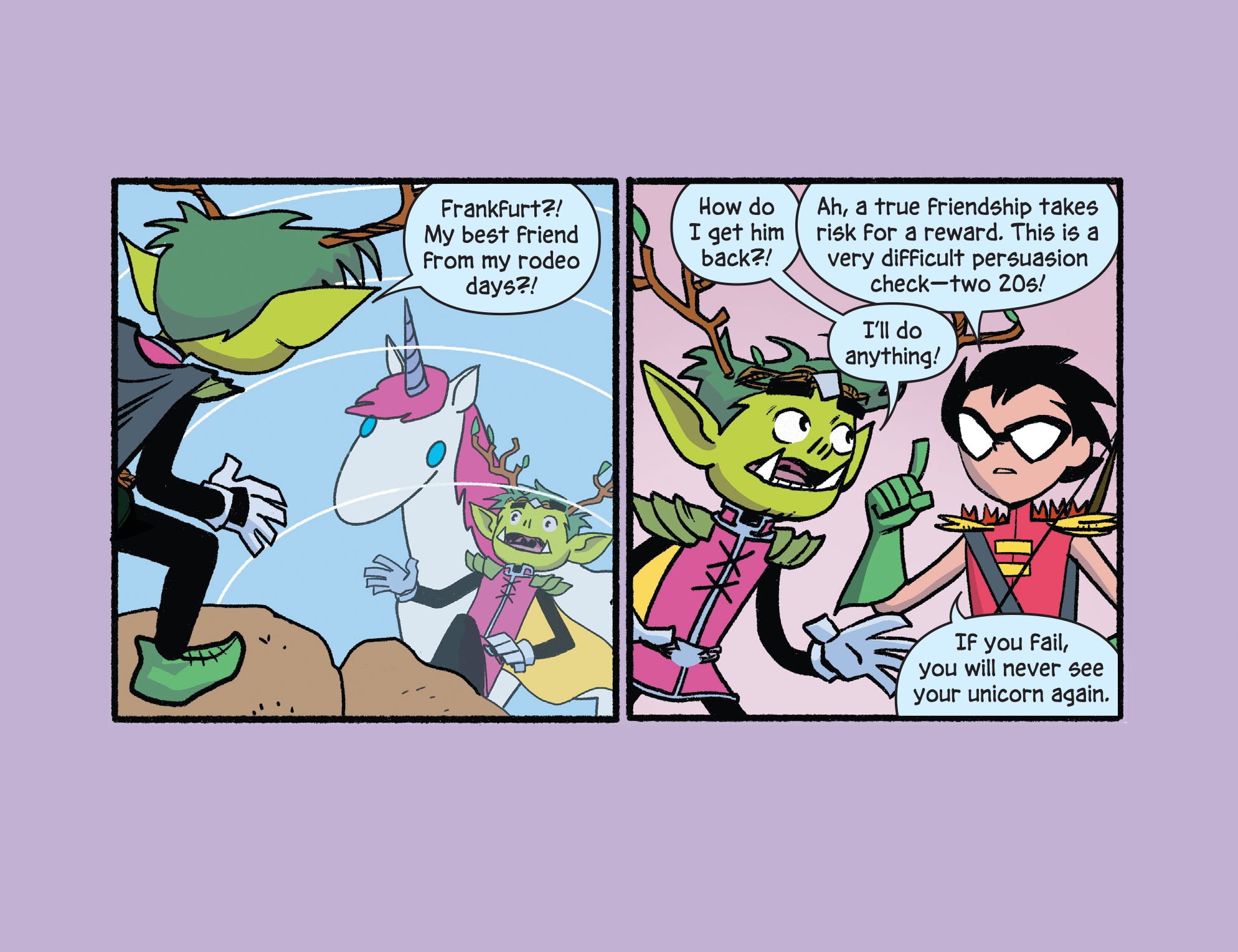 Read online Teen Titans Go! Roll With It! comic -  Issue #9 - 18