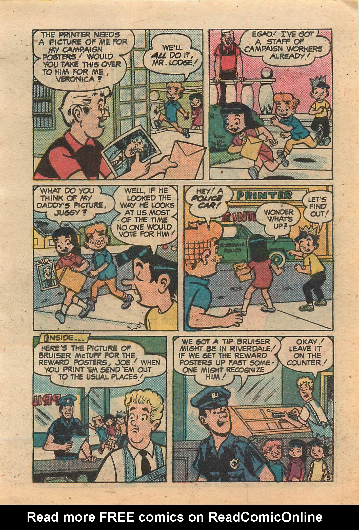 Read online Little Archie Comics Digest Magazine comic -  Issue #6 - 62