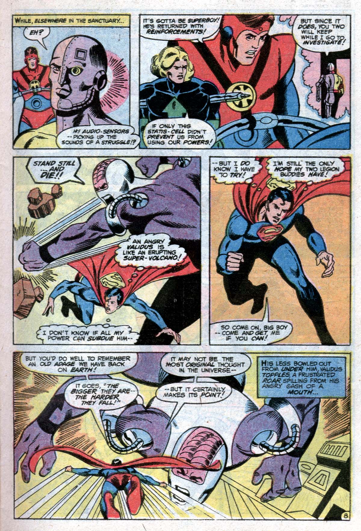 Read online Superboy and the Legion of Super-Heroes (1977) comic -  Issue #247 - 9