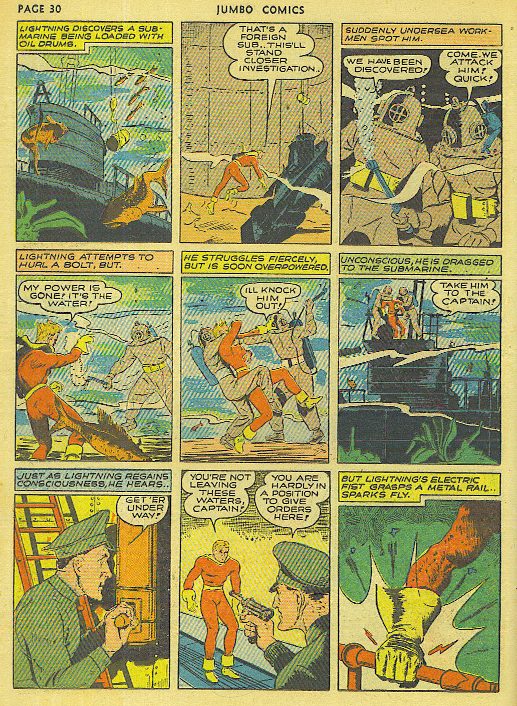 Read online Jumbo Comics comic -  Issue #28 - 32