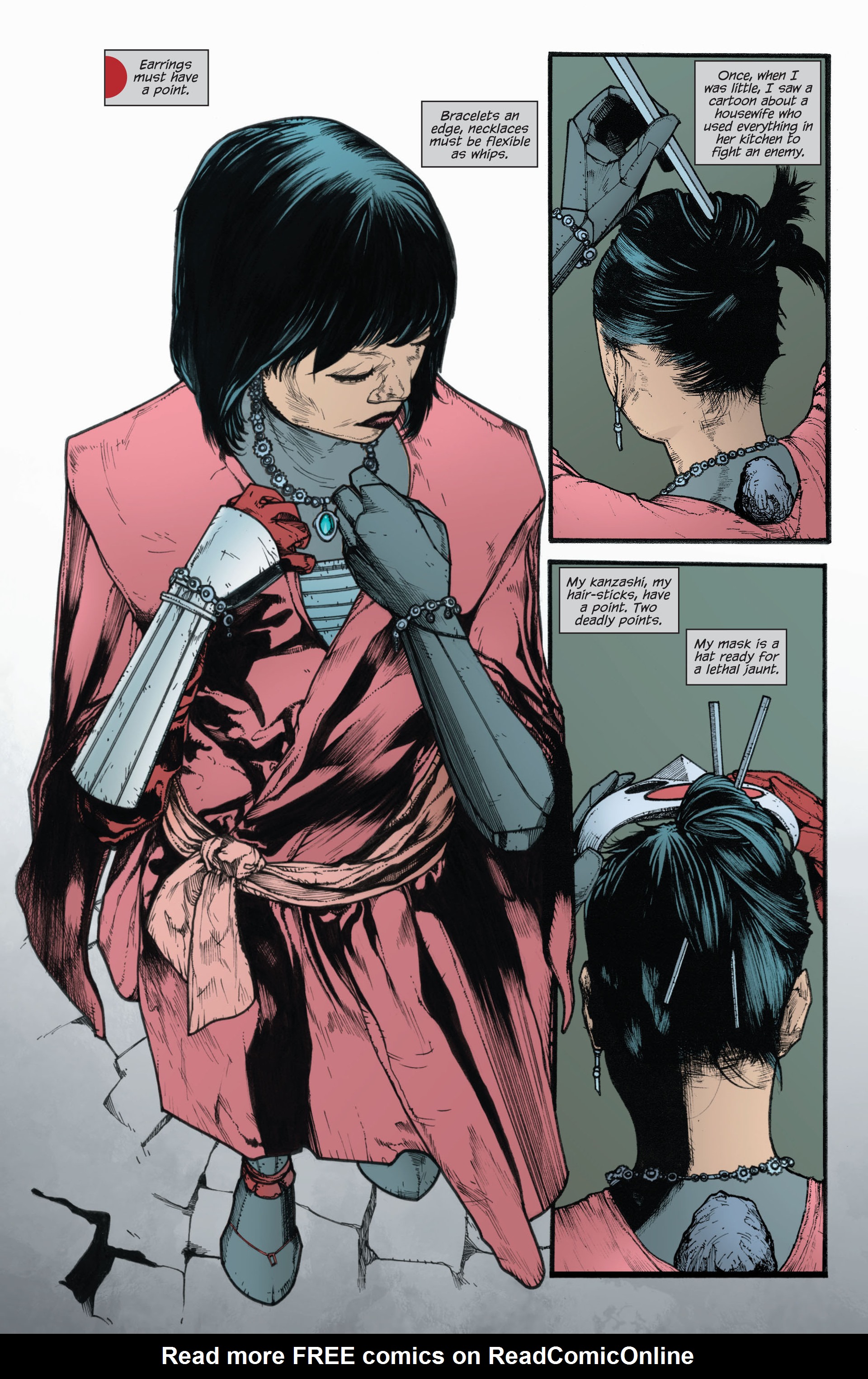 Read online Katana comic -  Issue #1 - 13