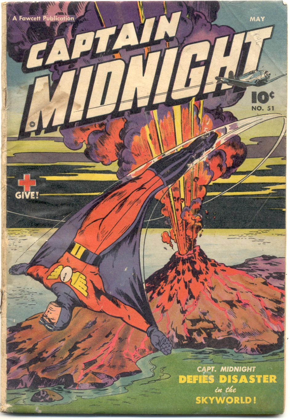 Read online Captain Midnight (1942) comic -  Issue #51 - 1