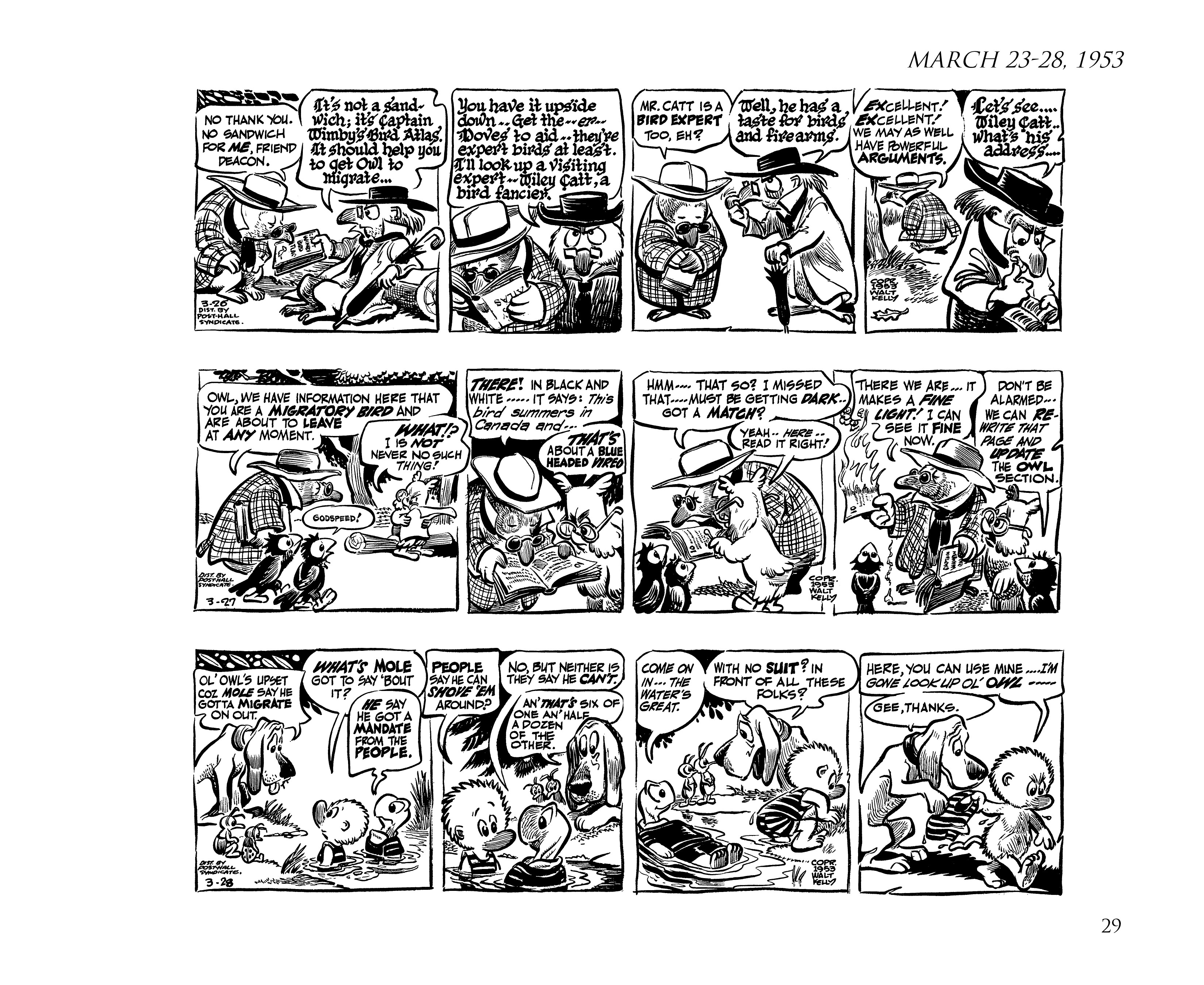 Read online Pogo by Walt Kelly: The Complete Syndicated Comic Strips comic -  Issue # TPB 3 (Part 1) - 41
