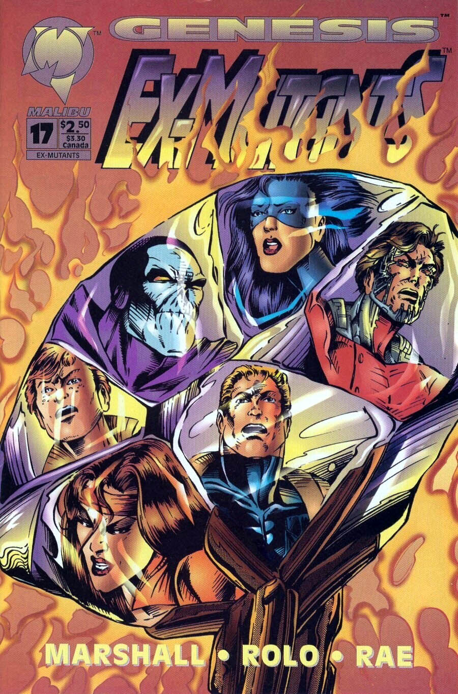 Read online Ex-Mutants comic -  Issue #17 - 1