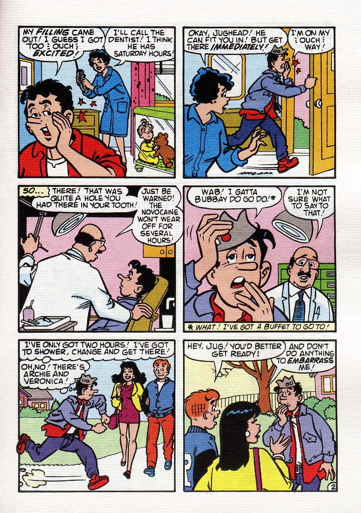 Read online Jughead's Double Digest Magazine comic -  Issue #103 - 116