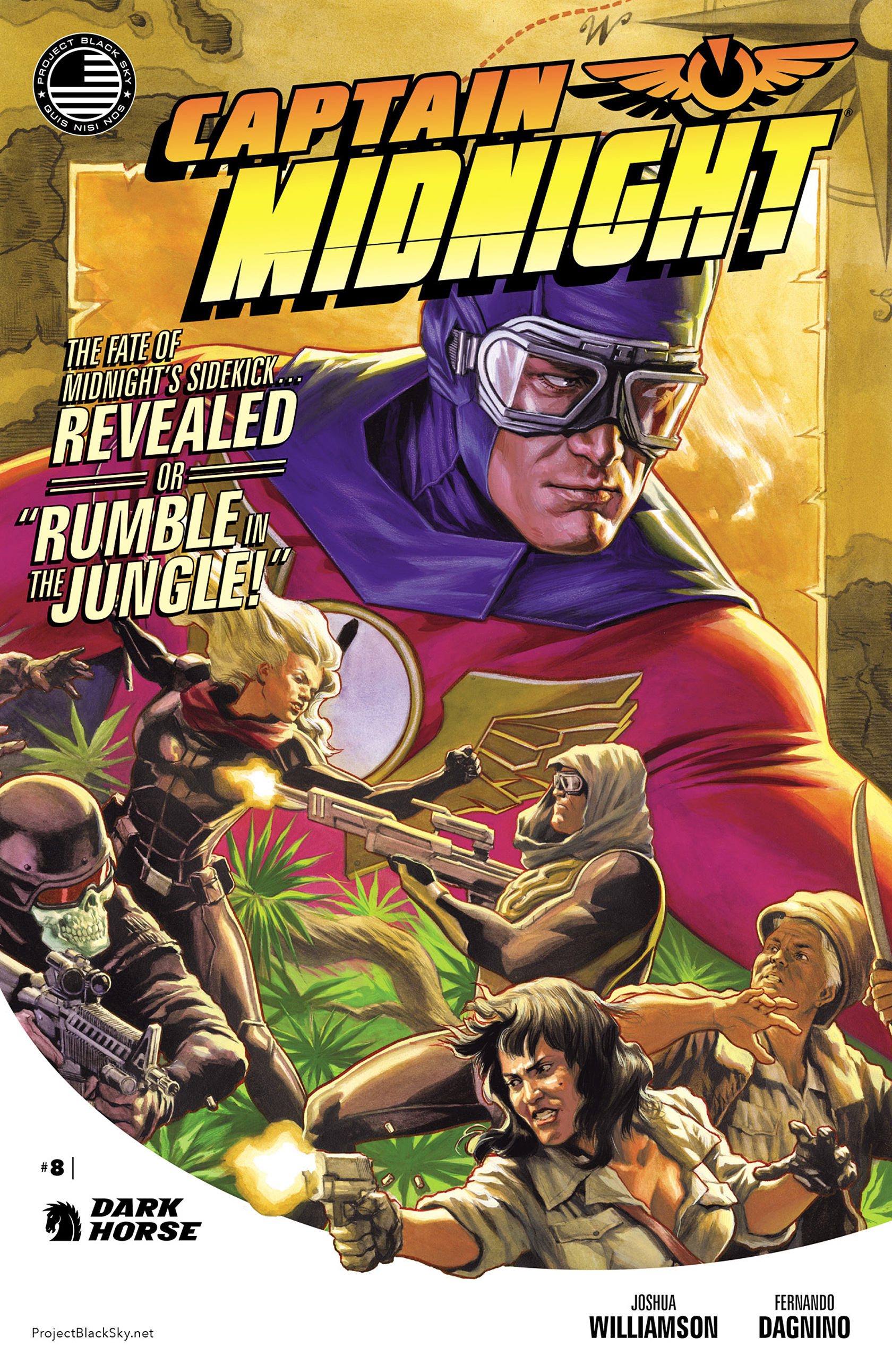 Read online Captain Midnight comic -  Issue #8 - 1