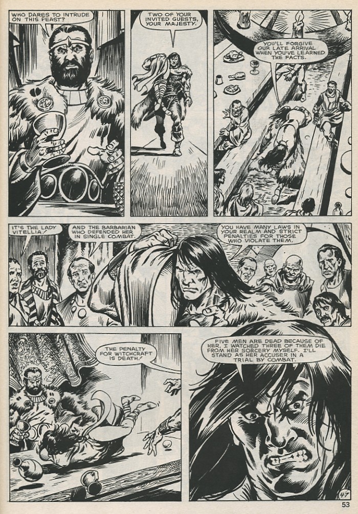 Read online The Savage Sword Of Conan comic -  Issue #130 - 53