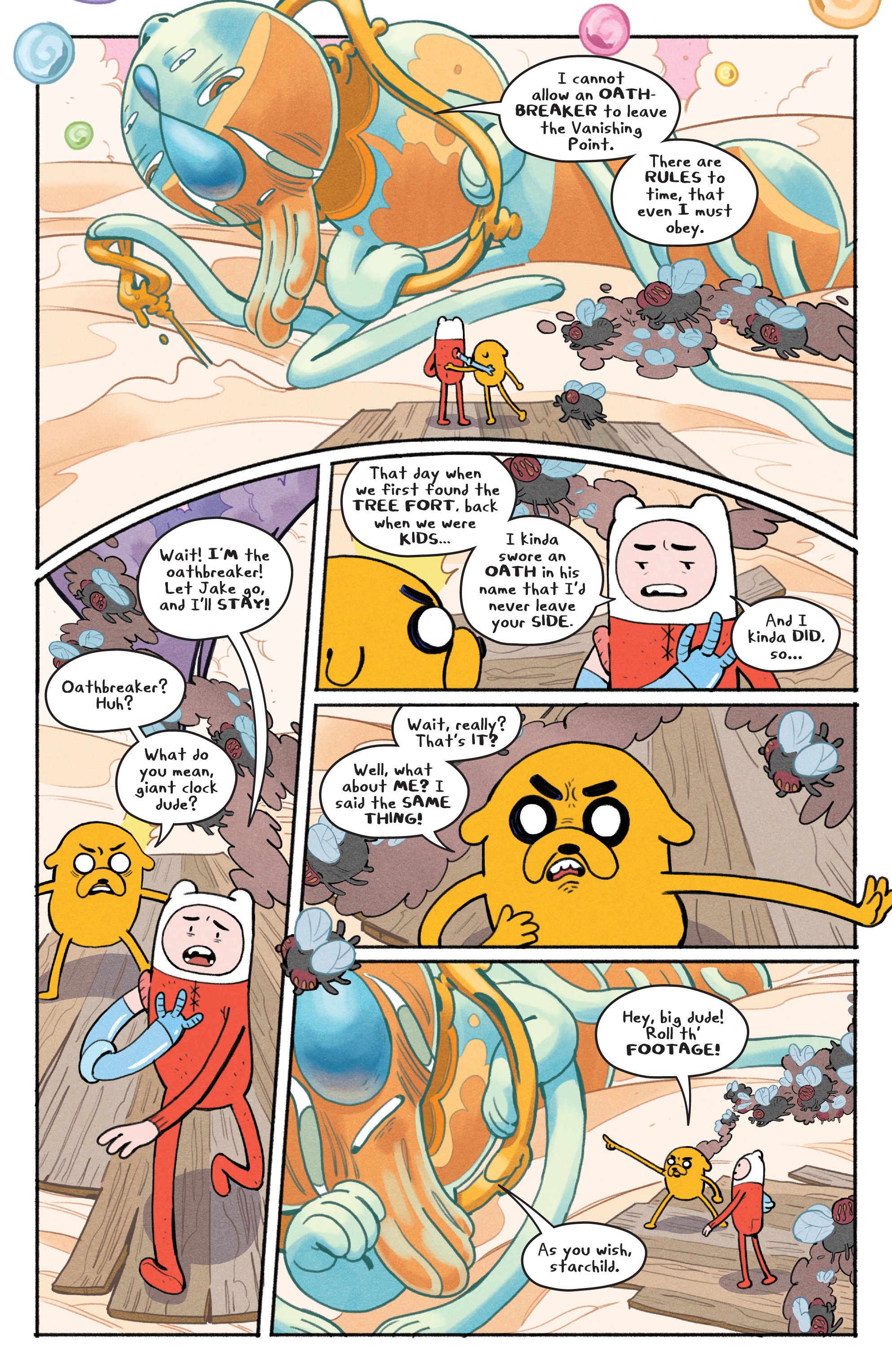 Read online Adventure Time: Beginning of the End comic -  Issue # _TPB - 69