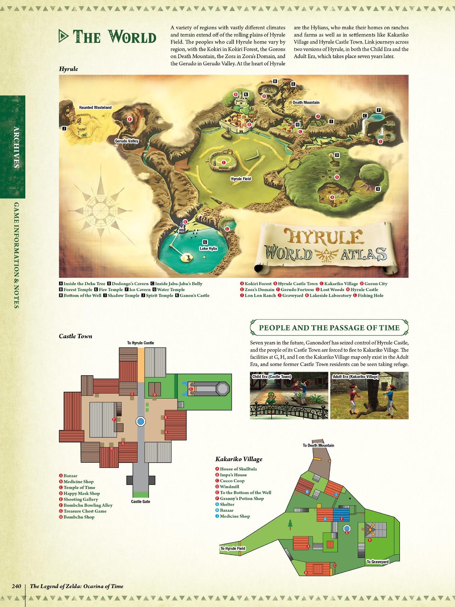 Read online The Legend of Zelda Encyclopedia comic -  Issue # TPB (Part 3) - 44