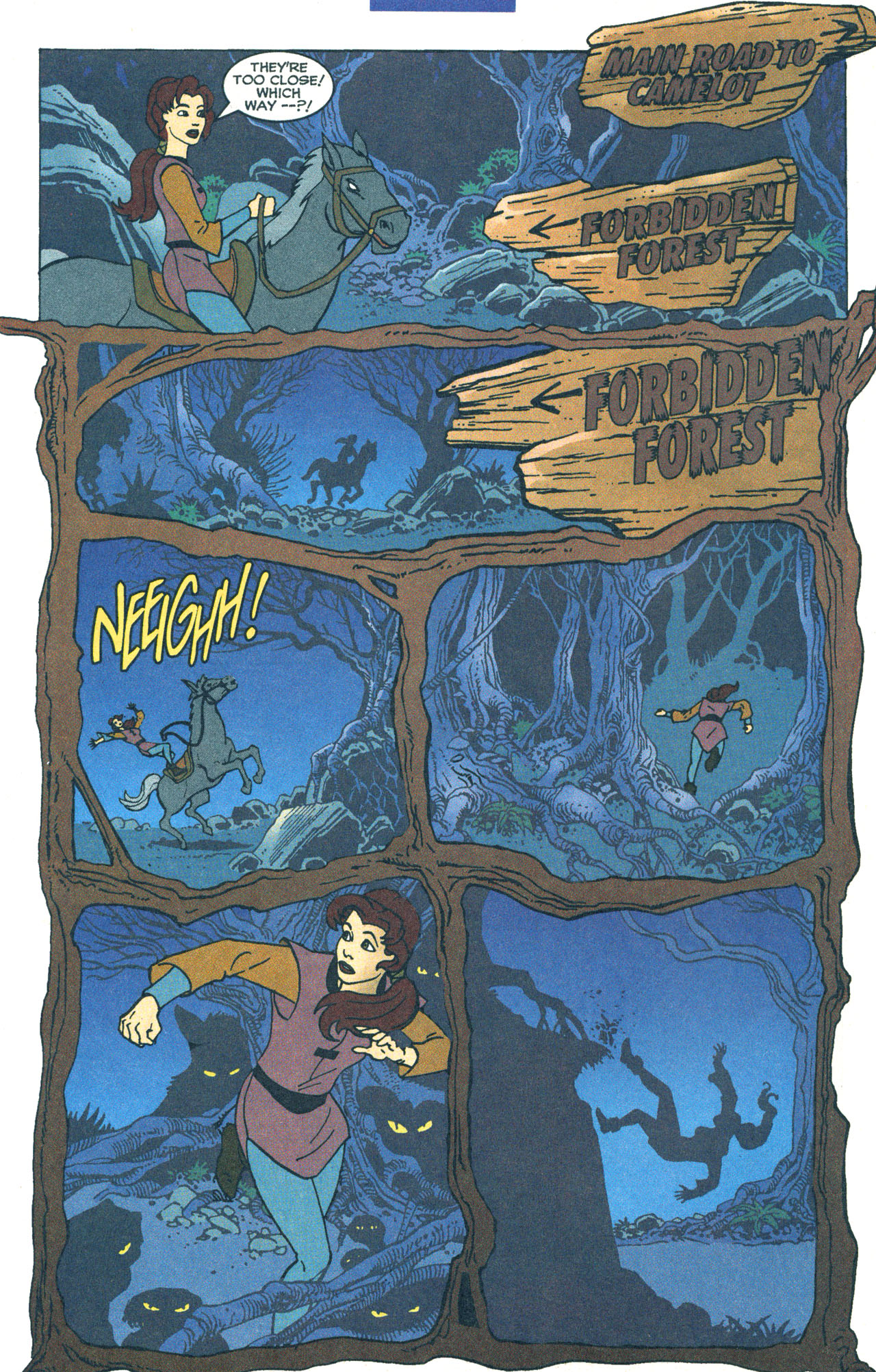 Read online Quest For Camelot comic -  Issue # Full - 16