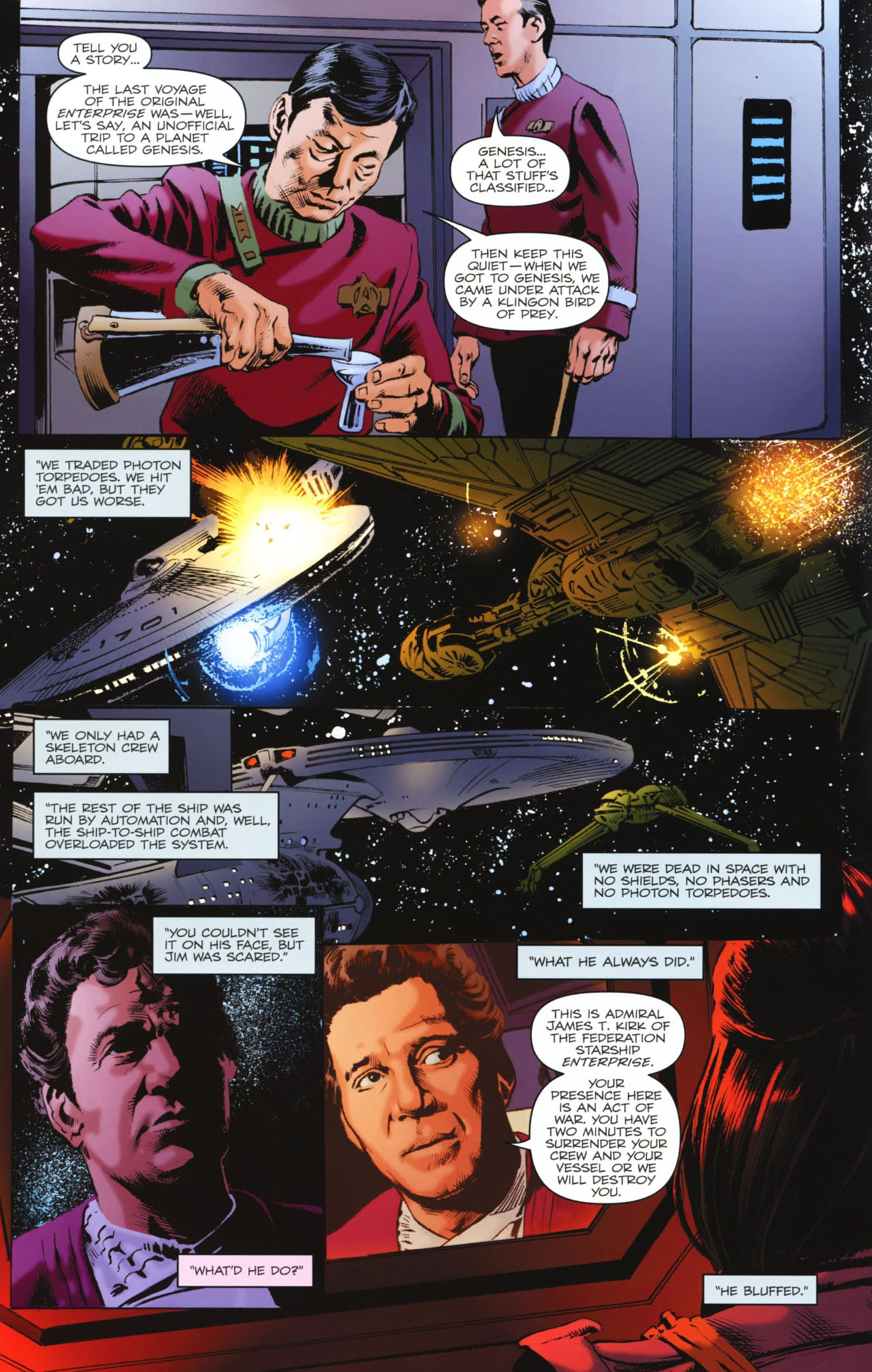 Read online Star Trek: Captain's Log comic -  Issue # Issue Harriman - 14