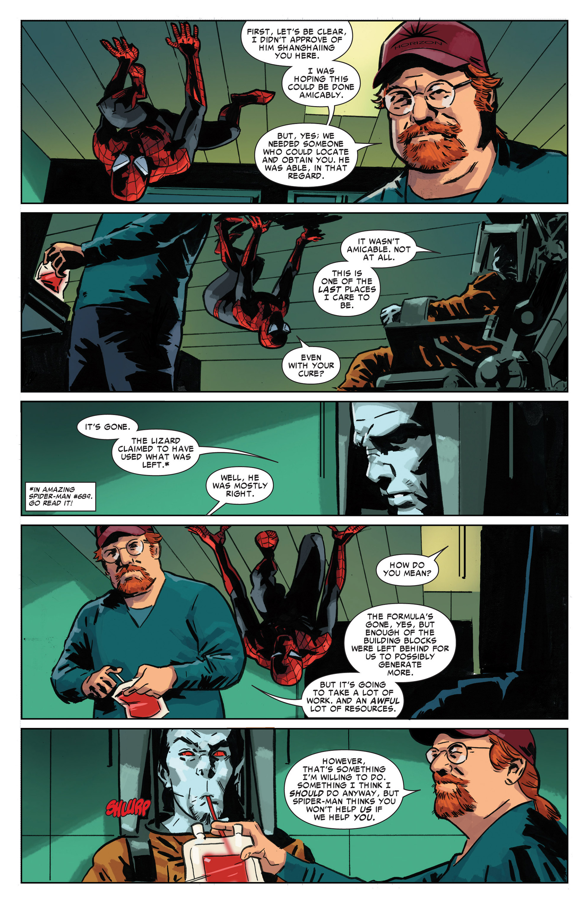 Read online Morbius: The Living Vampire comic -  Issue #6 - 10