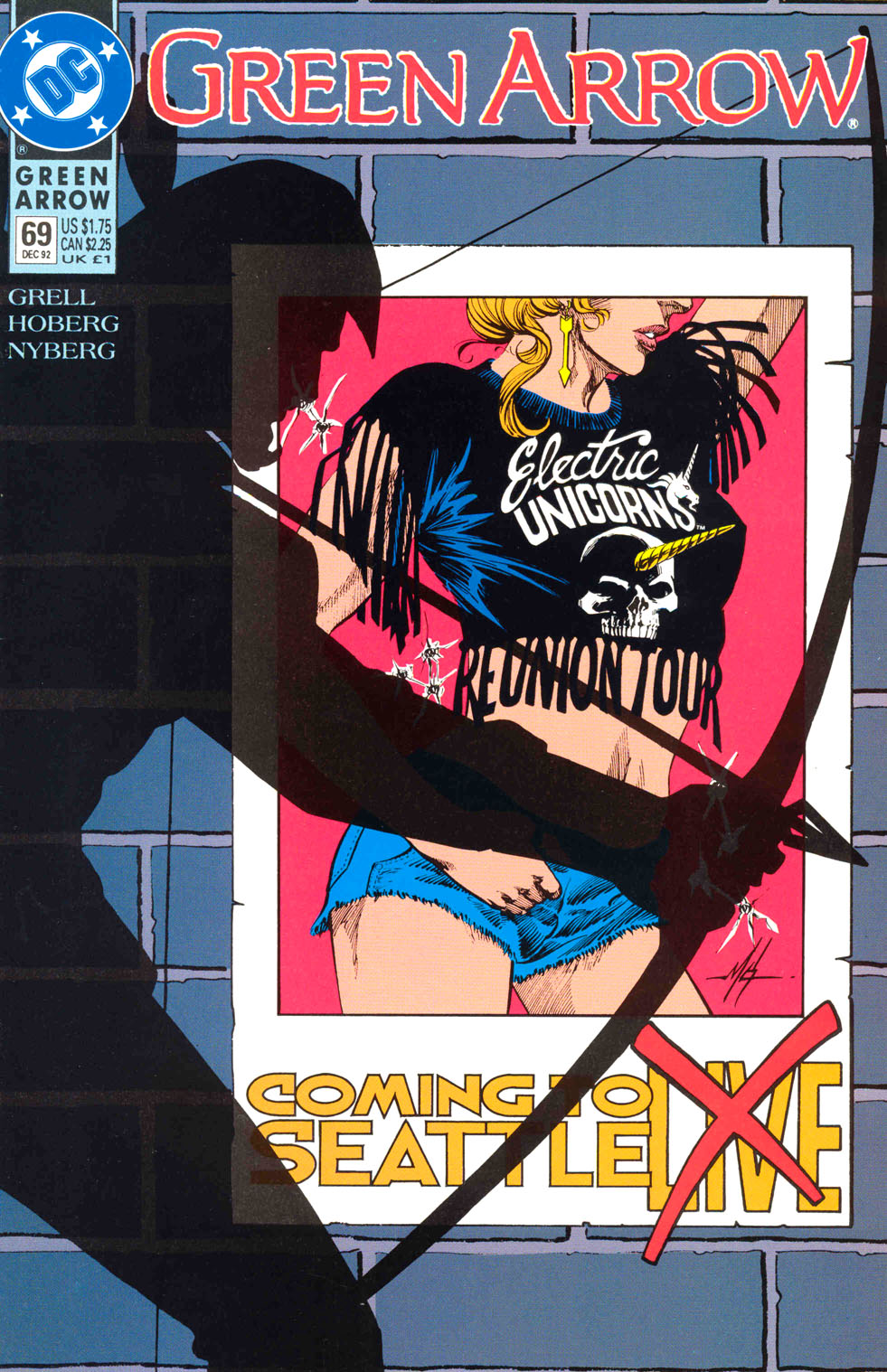 Read online Green Arrow (1988) comic -  Issue #69 - 1