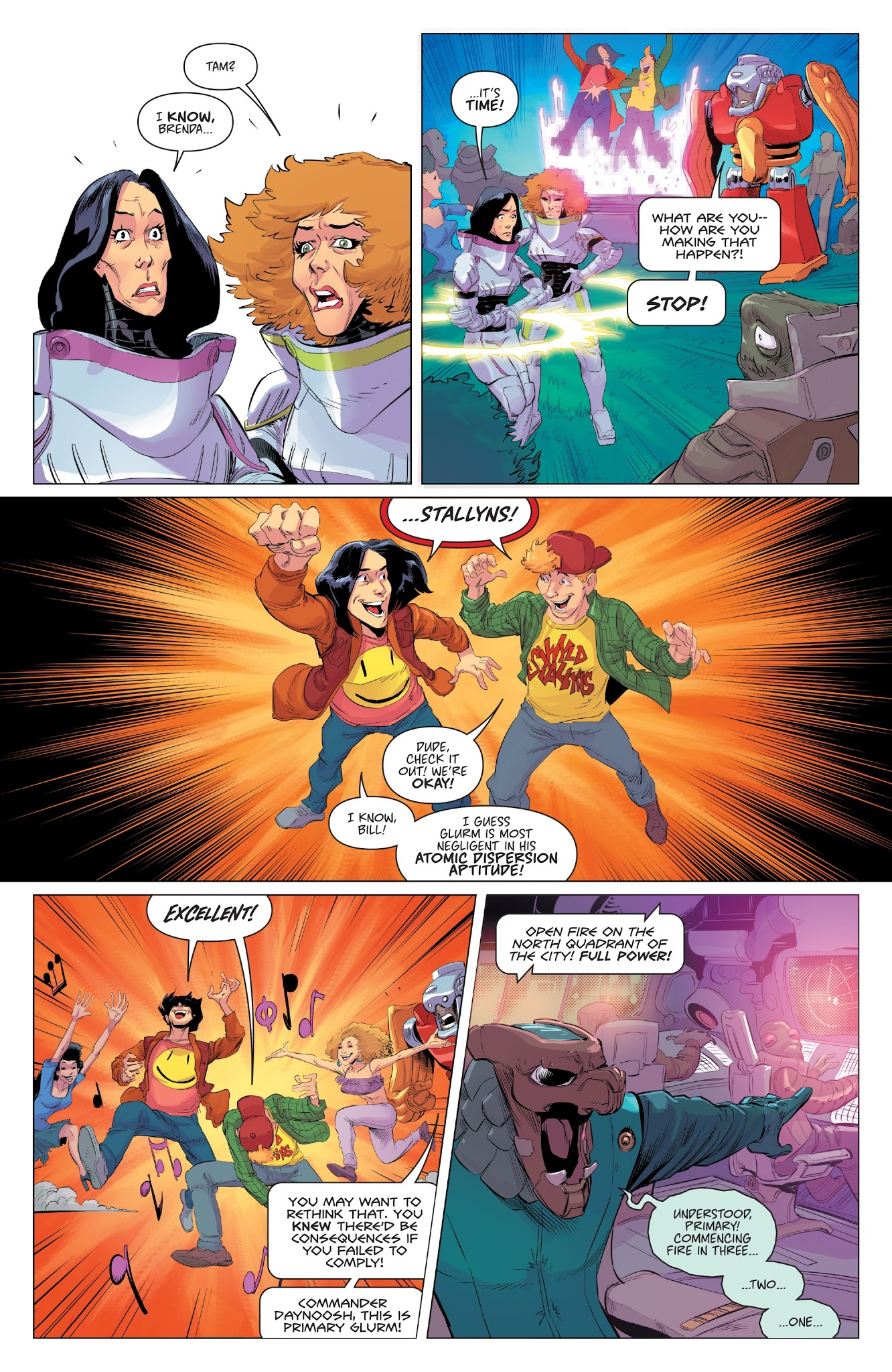 Read online Bill & Ted Save the Universe comic -  Issue #5 - 15