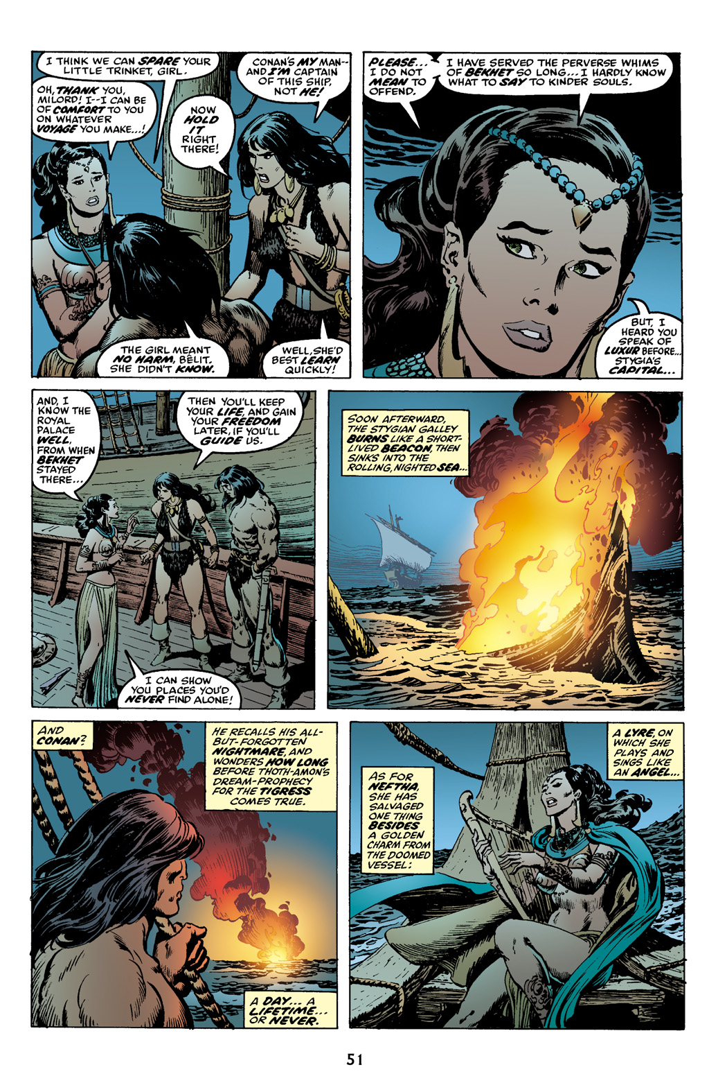 Read online The Chronicles of Conan comic -  Issue # TPB 10 (Part 1) - 51