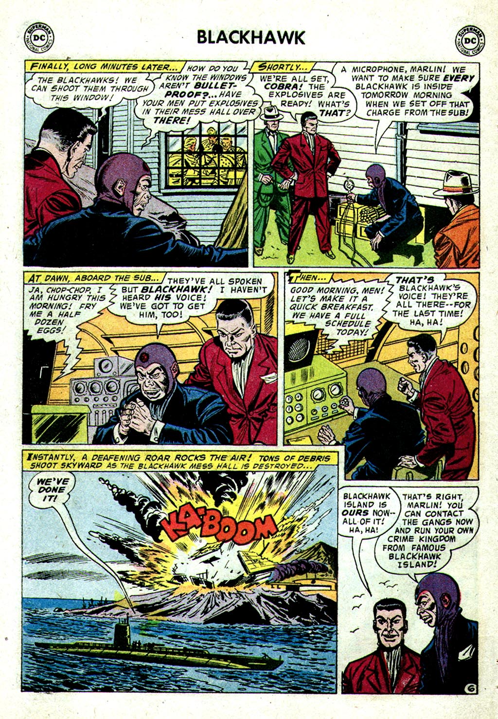 Read online Blackhawk (1957) comic -  Issue #122 - 30