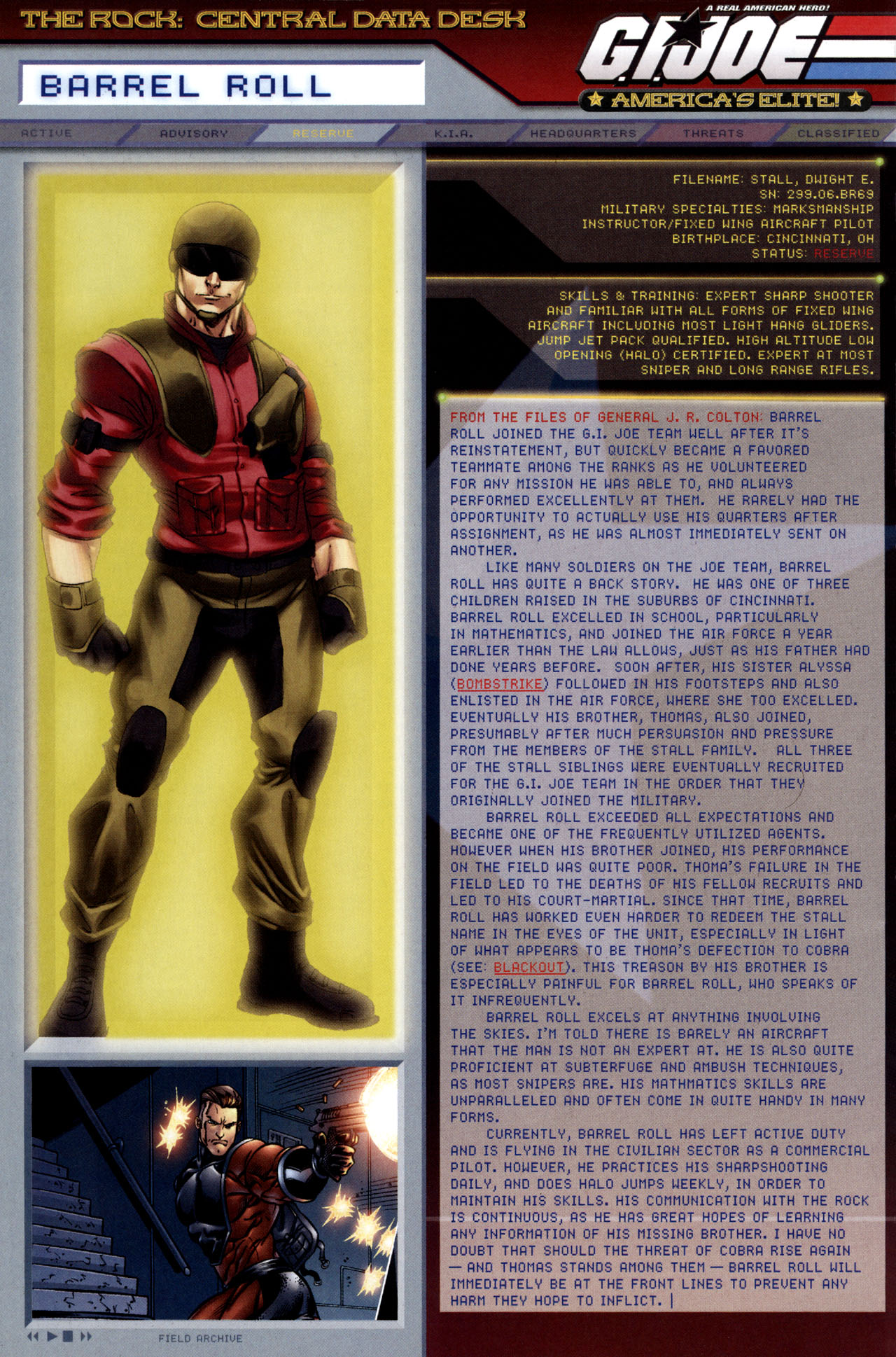 Read online G.I. Joe: Data Desk Handbook comic -  Issue #2 - 6