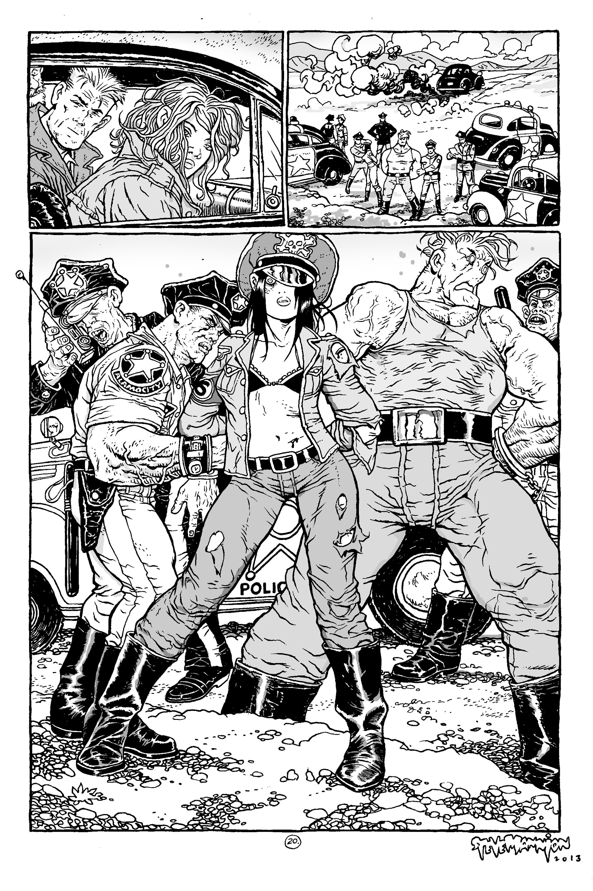 Read online Fearless Dawn: Hard Times comic -  Issue # Full - 22