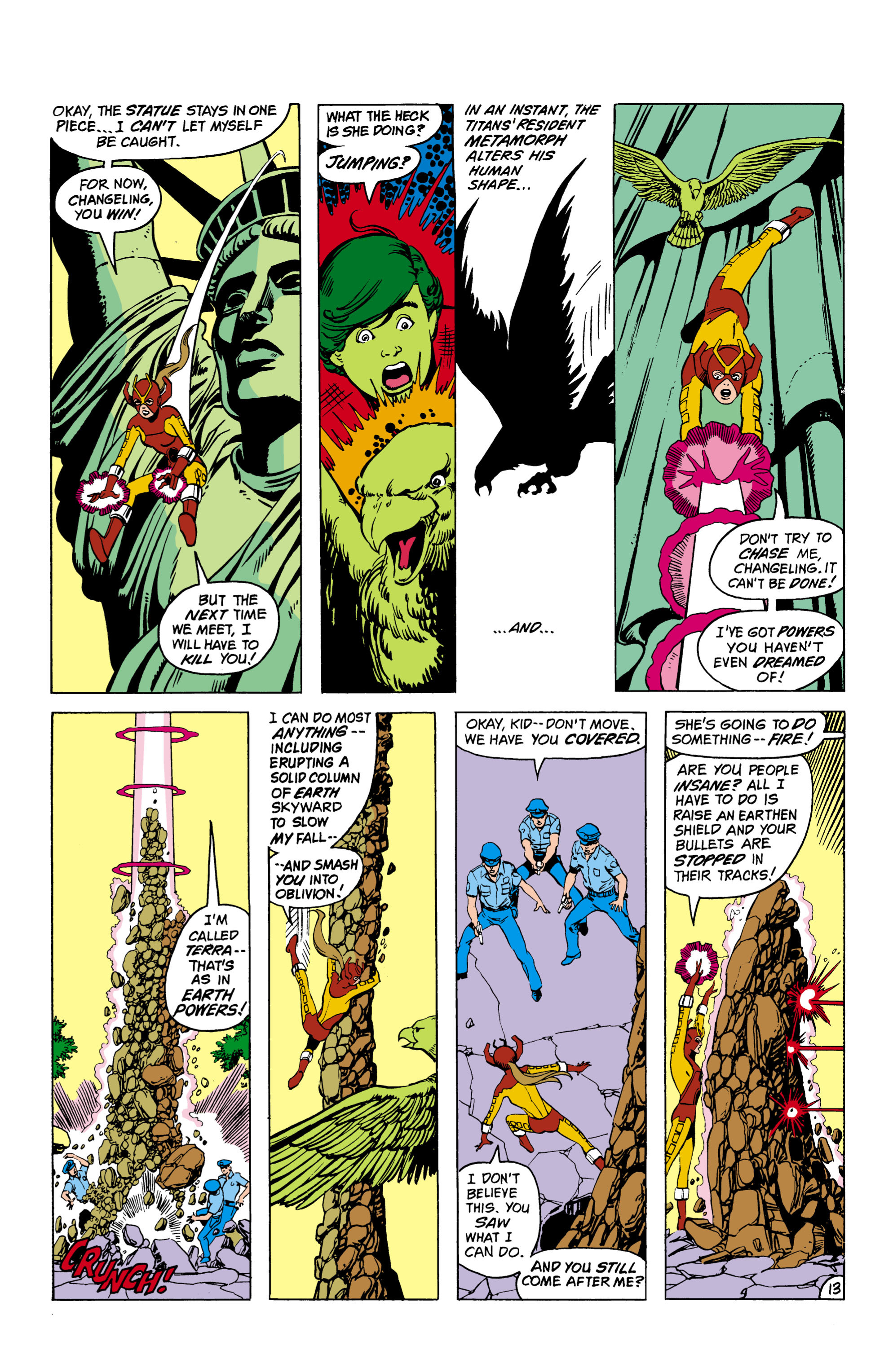 Read online The New Teen Titans (1980) comic -  Issue #26 - 14