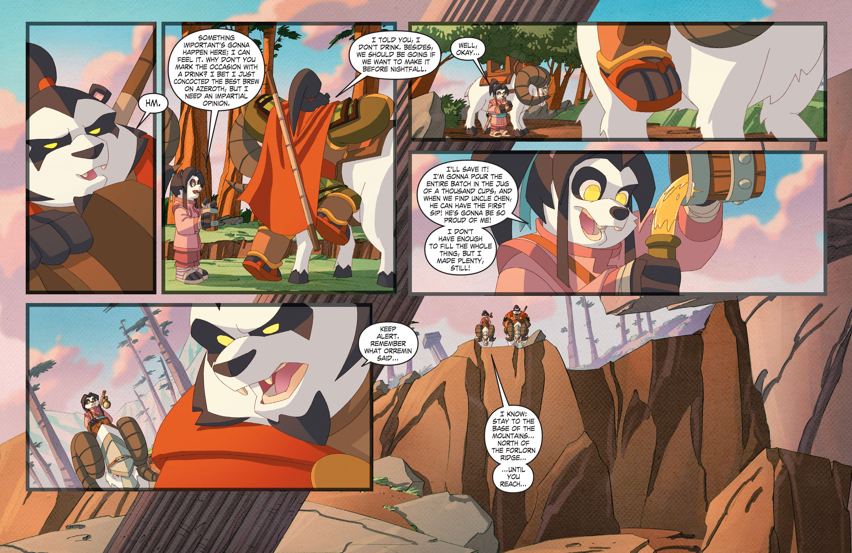 Read online World of Warcraft: Pearl of Pandaria comic -  Issue # Full - 76
