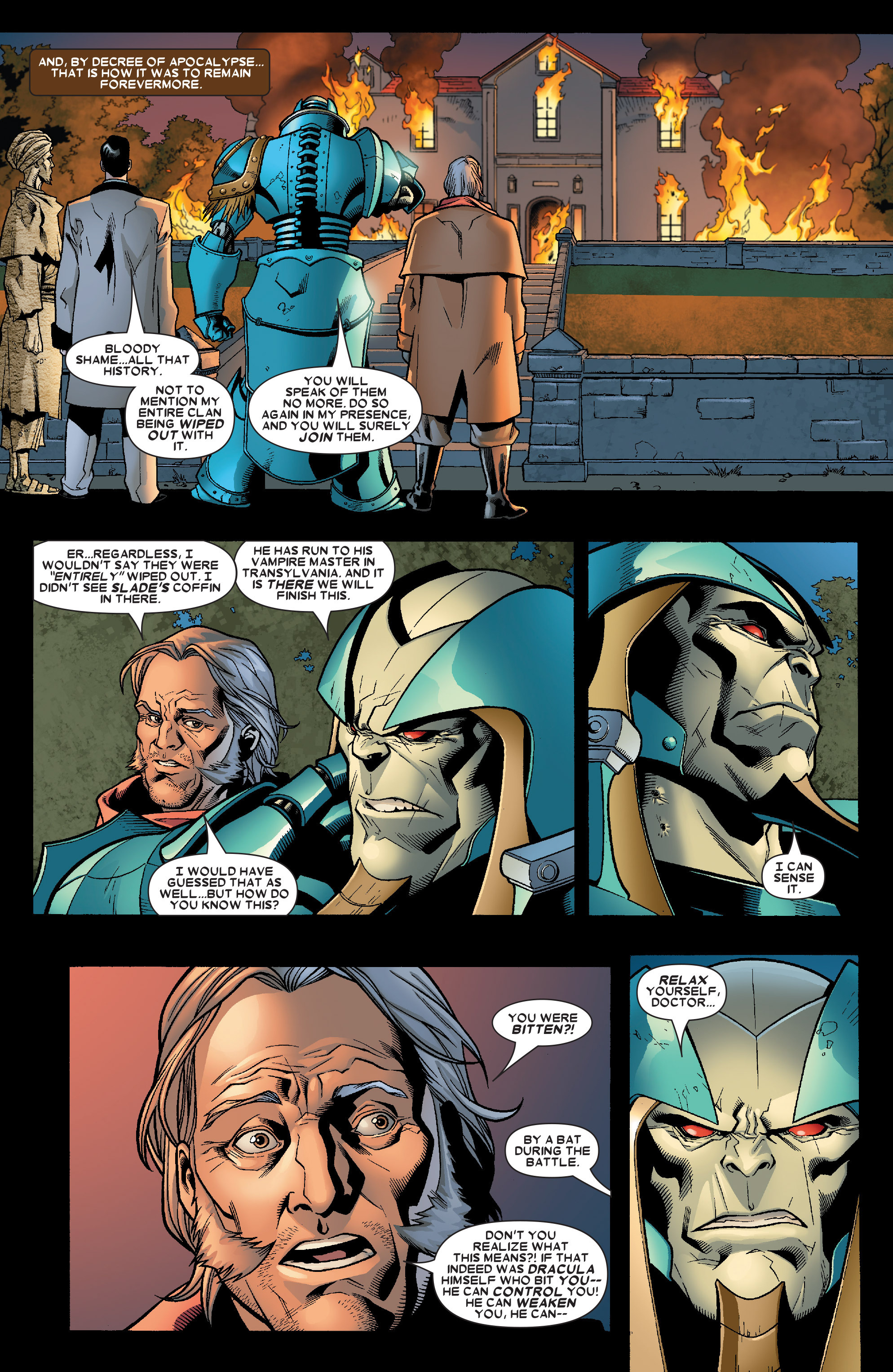 Read online X-Men: Apocalypse/Dracula comic -  Issue #3 - 23