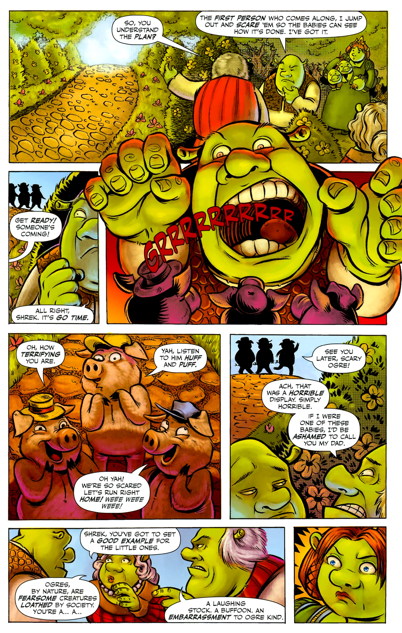 Read online Shrek (2010) comic -  Issue #3 - 29