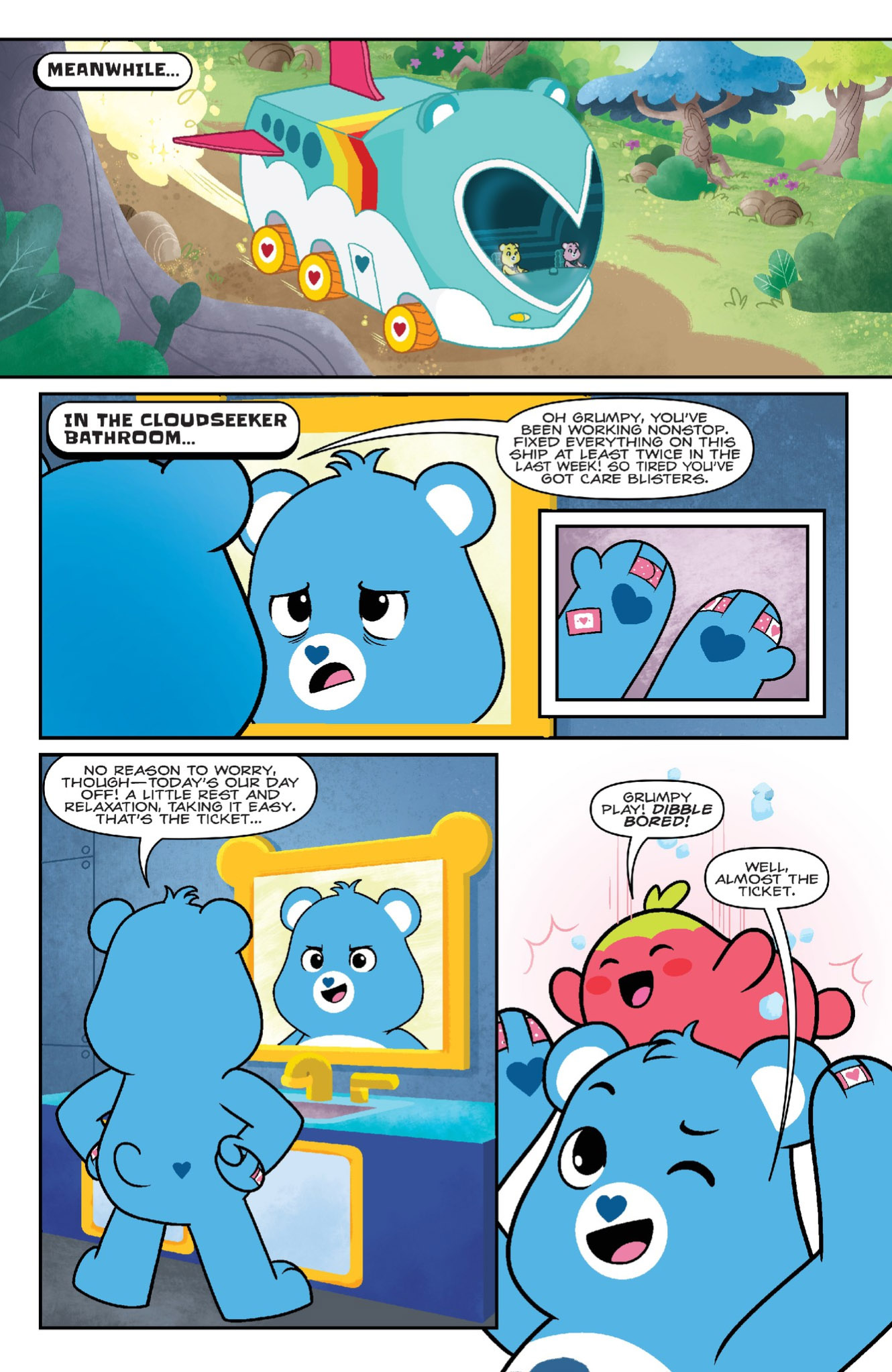 Read online Care Bears comic -  Issue #1 - 4