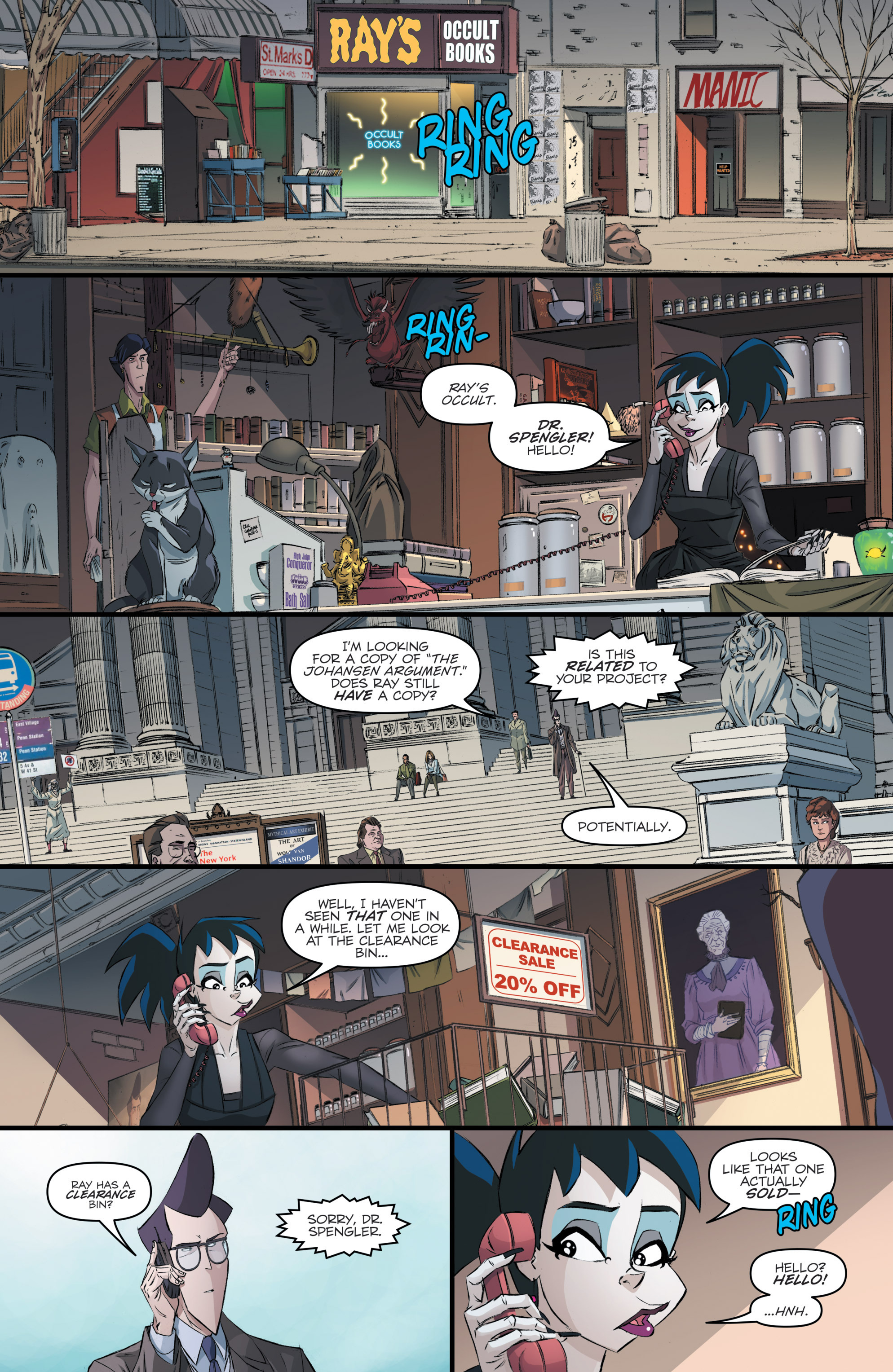 Read online Ghostbusters: International comic -  Issue #2 - 15