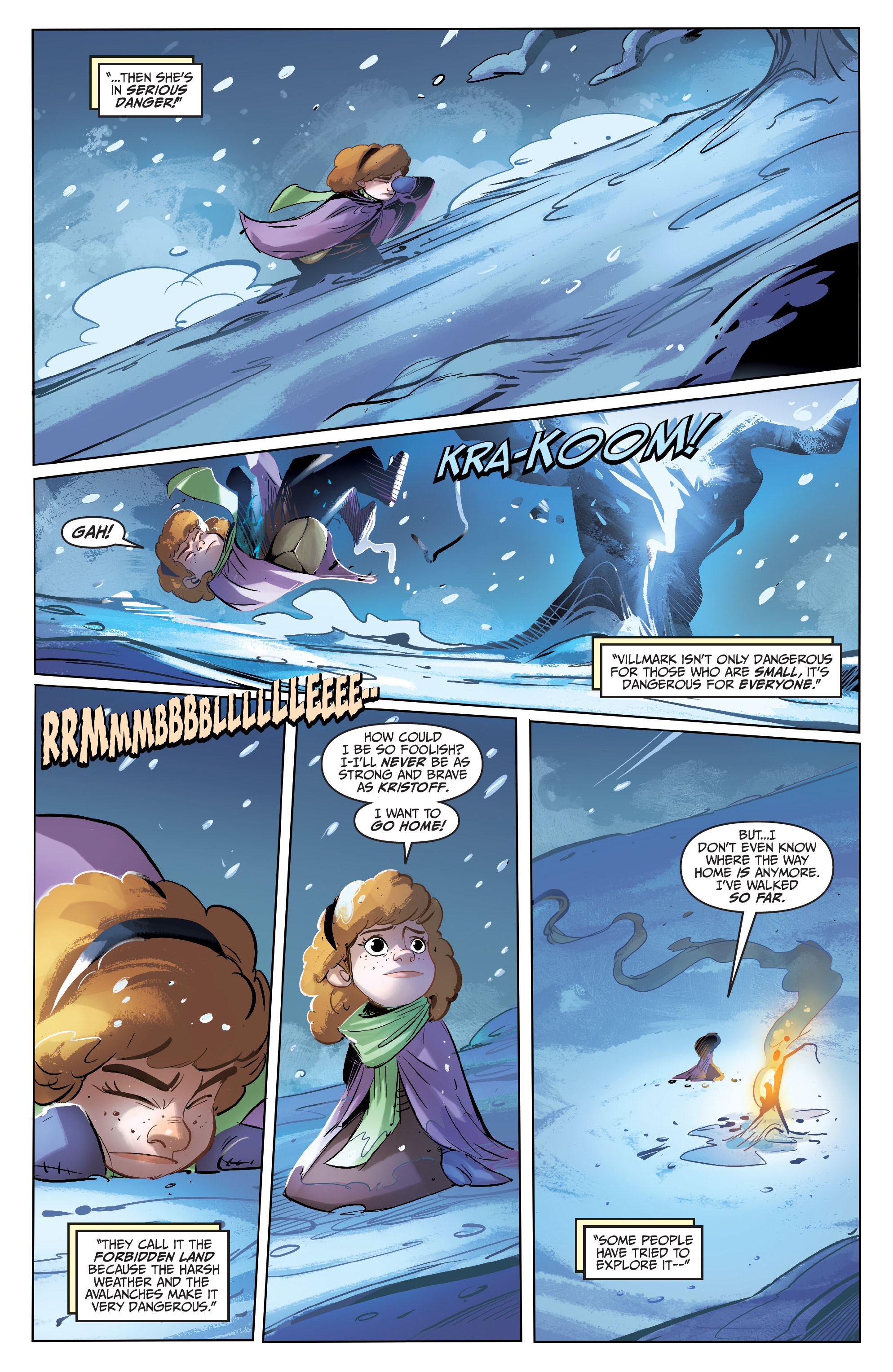 Read online Disney Frozen: The Hero Within comic -  Issue #3 - 6