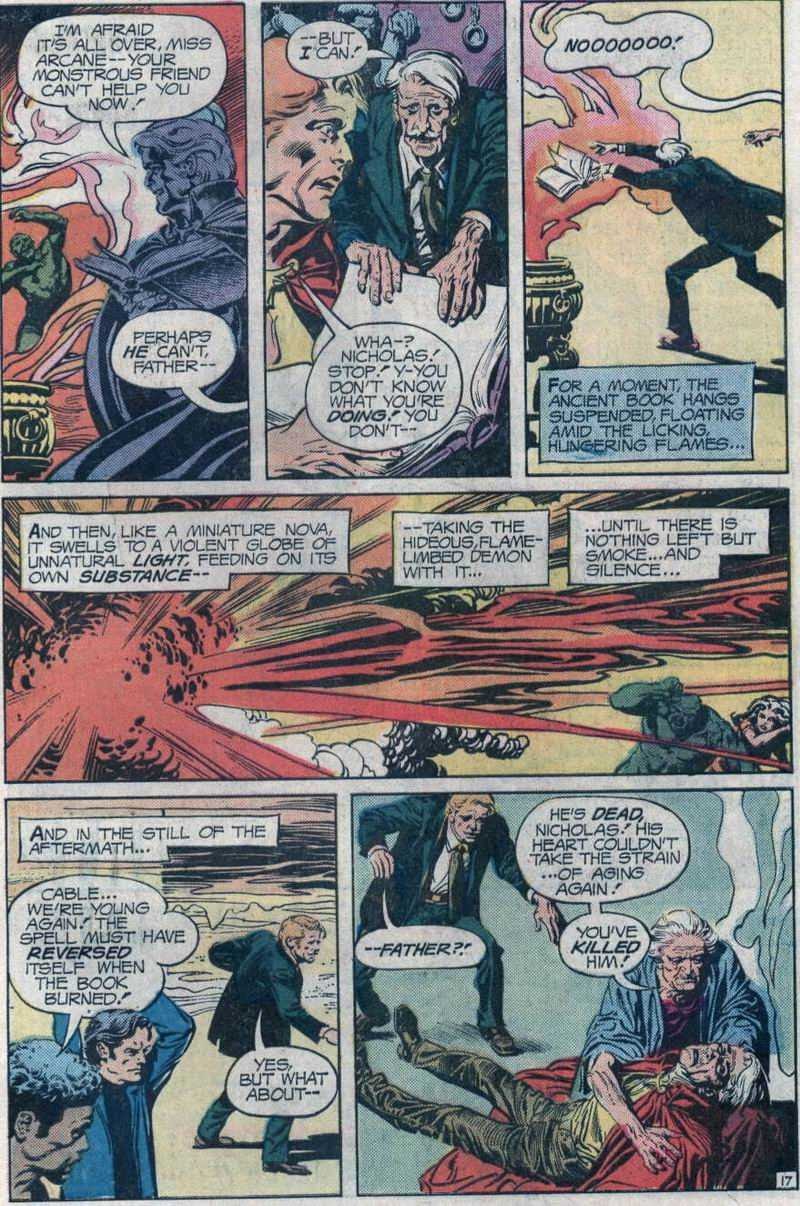 Read online Swamp Thing (1972) comic -  Issue #18 - 18